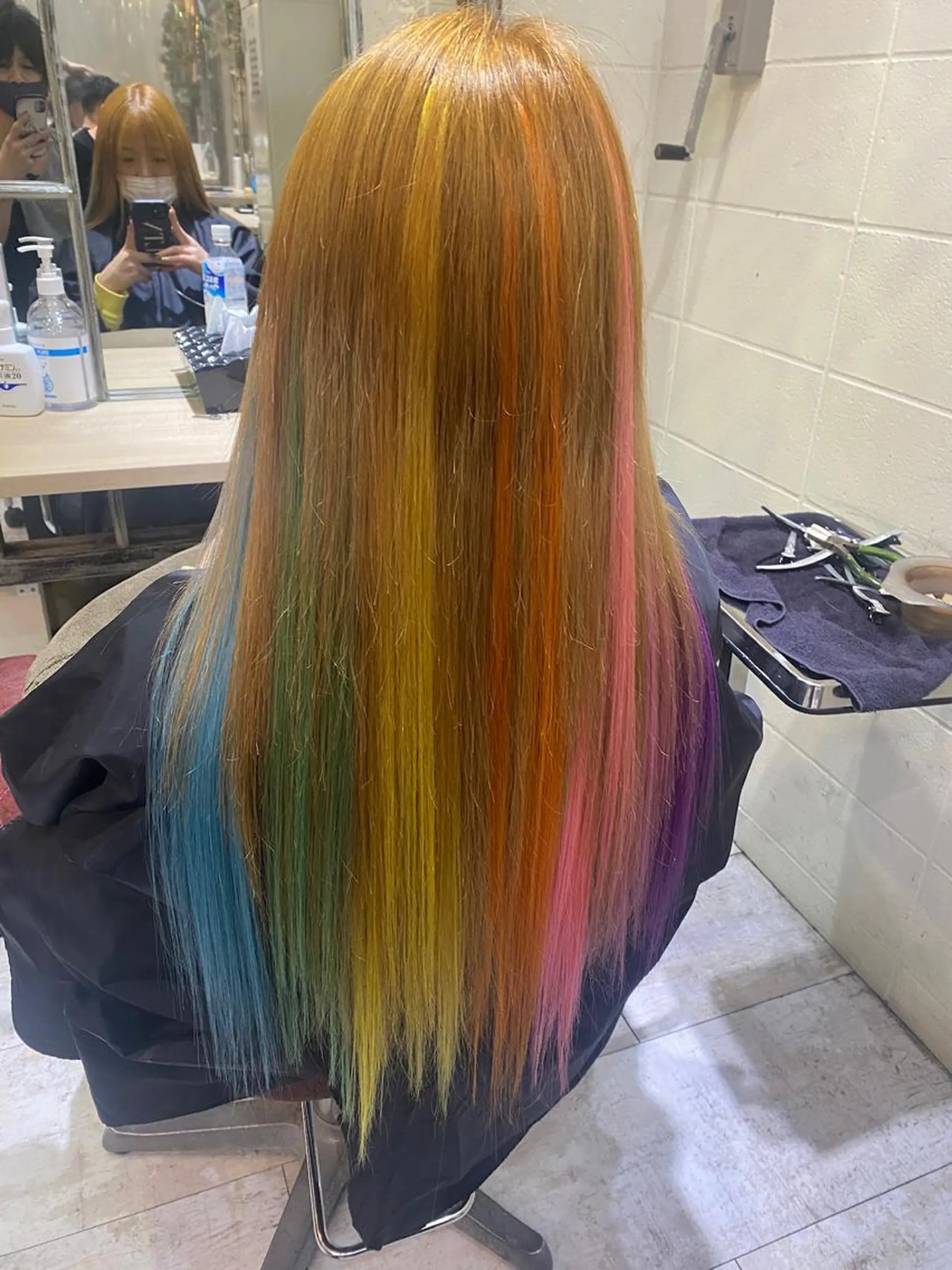 ロング カラー イズ ミのヘアスタイル