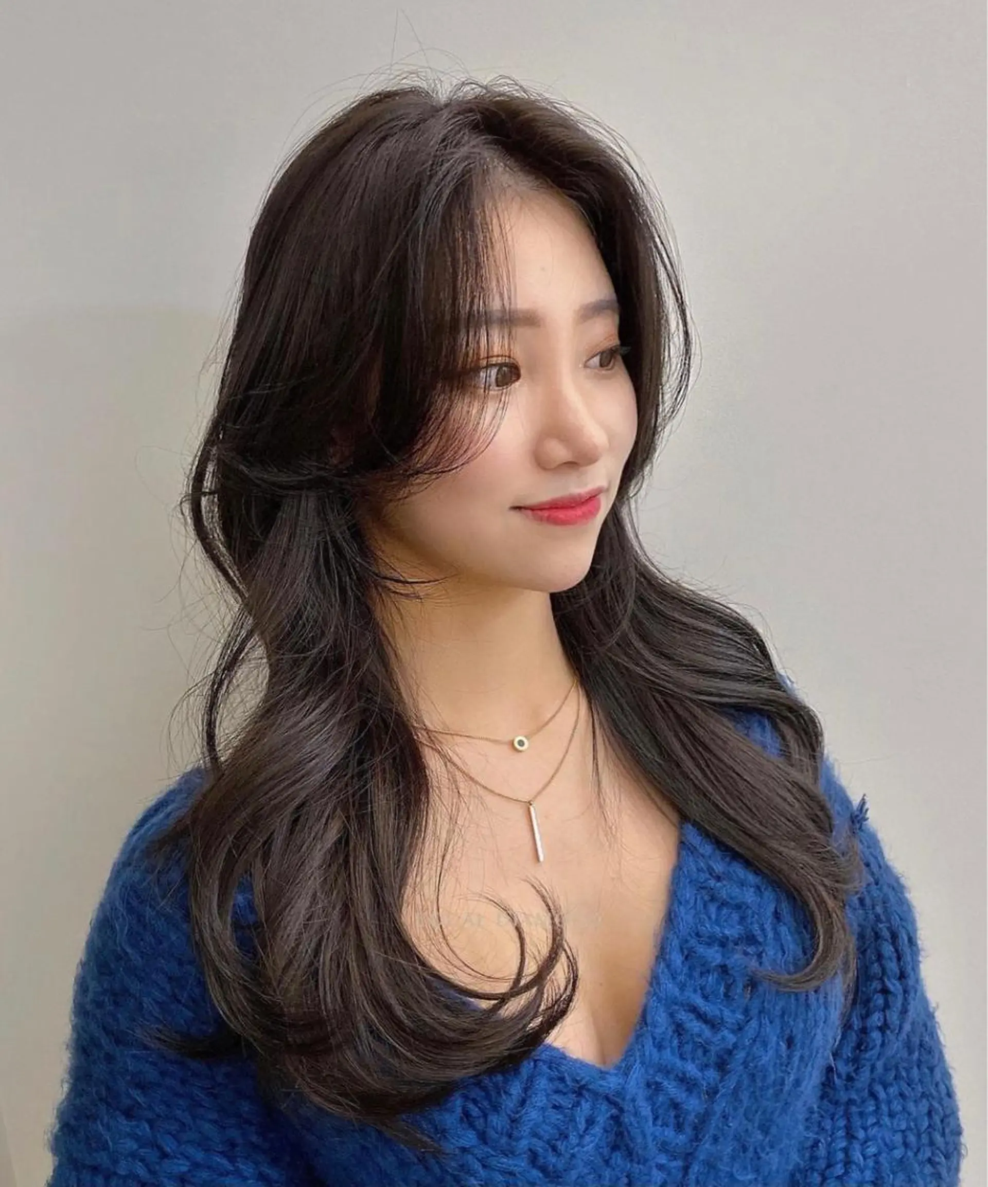 セミロング カラー カット トリートメント ヘッドスパ 鈴木 一貴のヘアスタイル