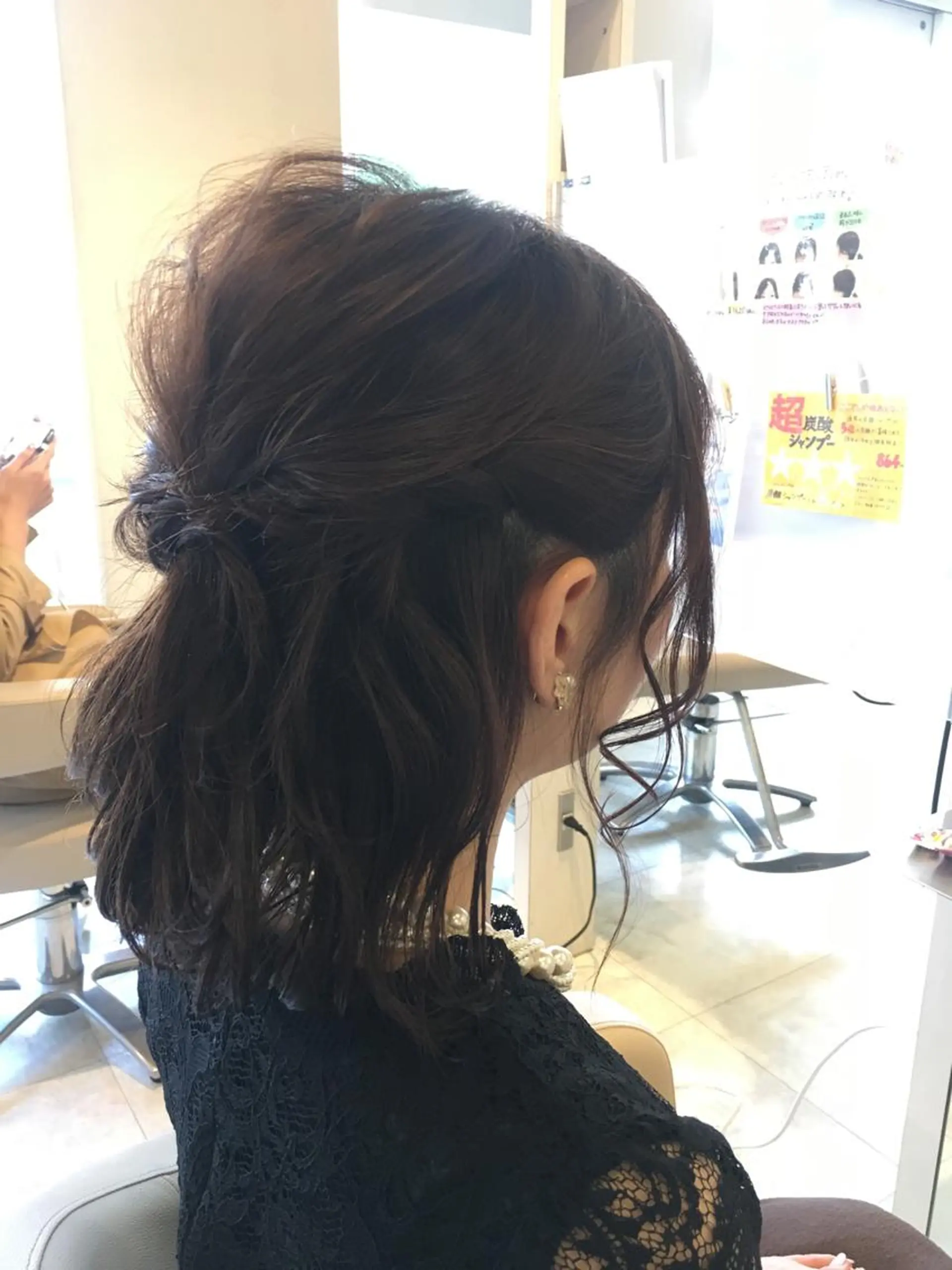 ミディアム ヘアセット 本田 卓也のヘアスタイル