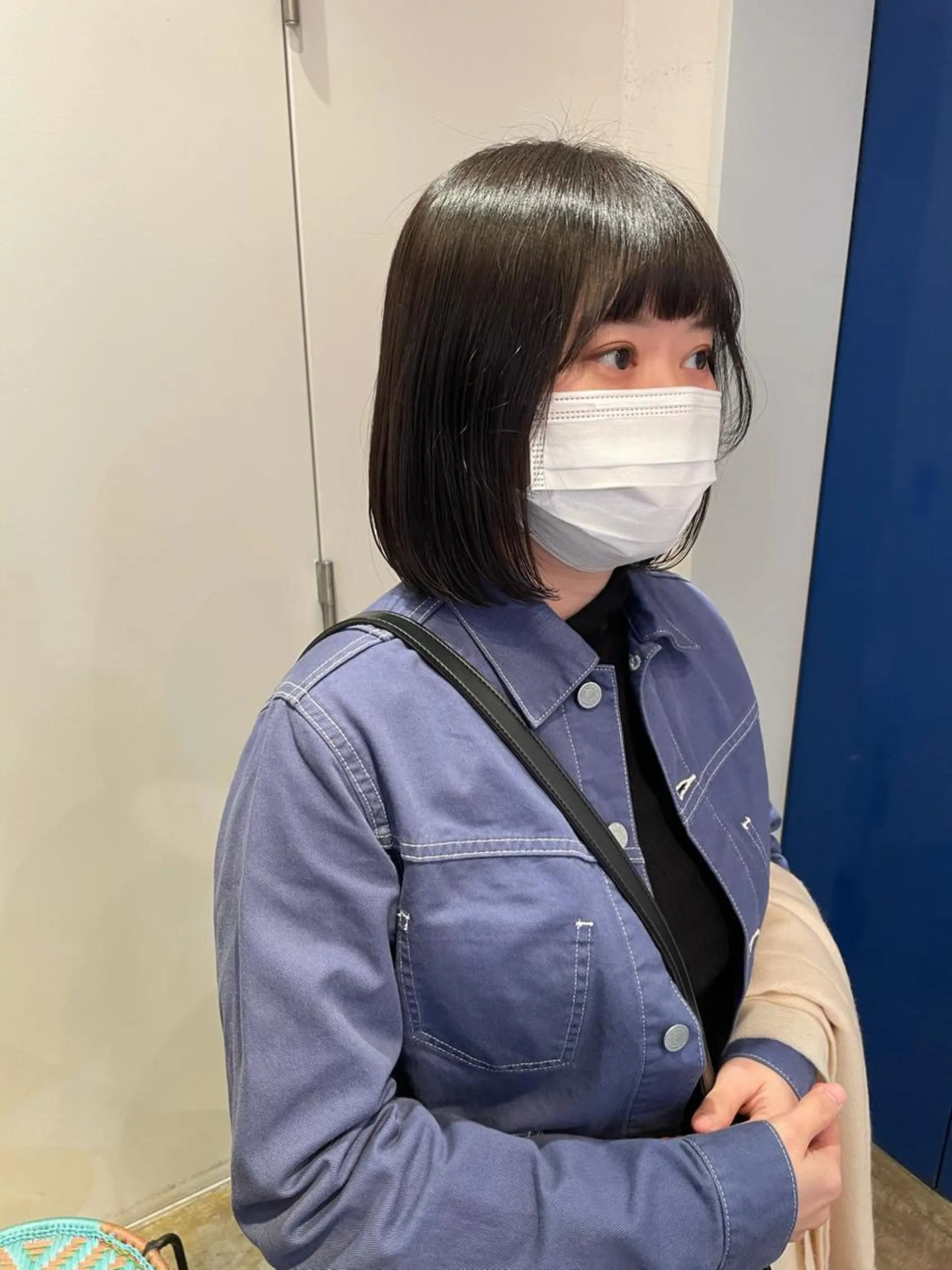 ショート カラー カット トリートメント MIOベージュカラー 柔らかいカラーのヘアスタイル