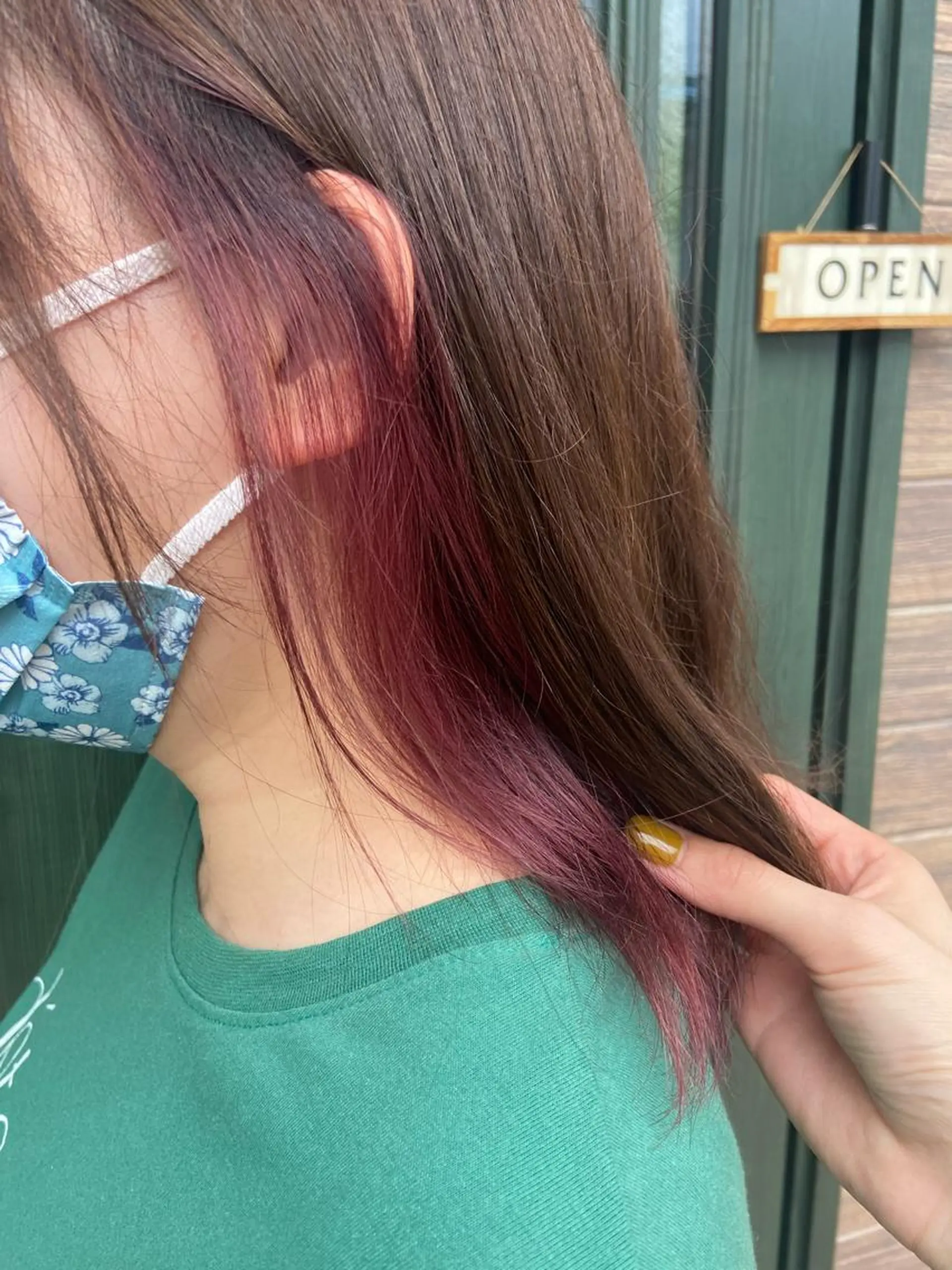 ミディアム Hair Lepps所属・Lepps れいなのヘアスタイル