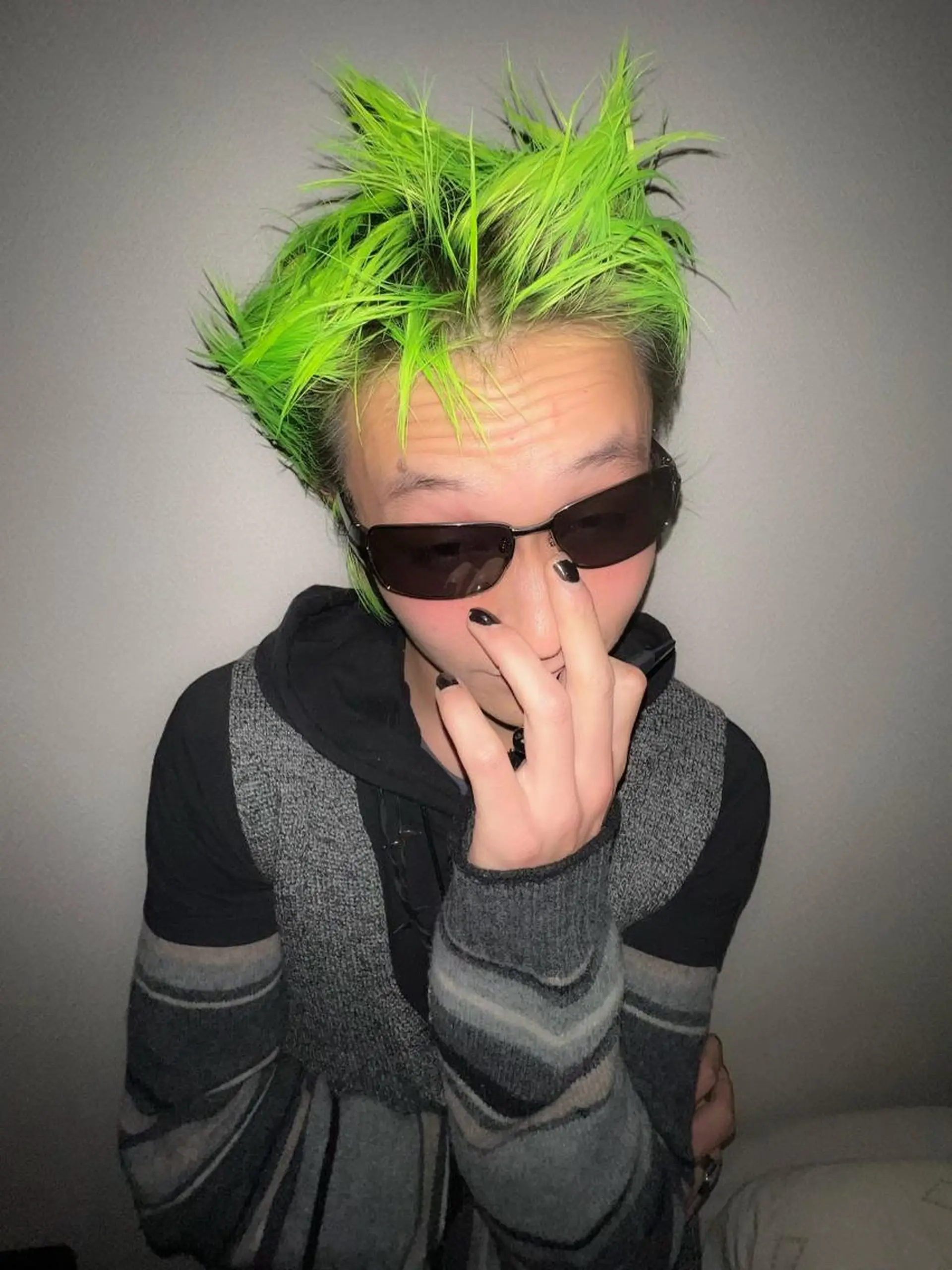 ショート ヘアカラー 佐藤 純生のヘアスタイル