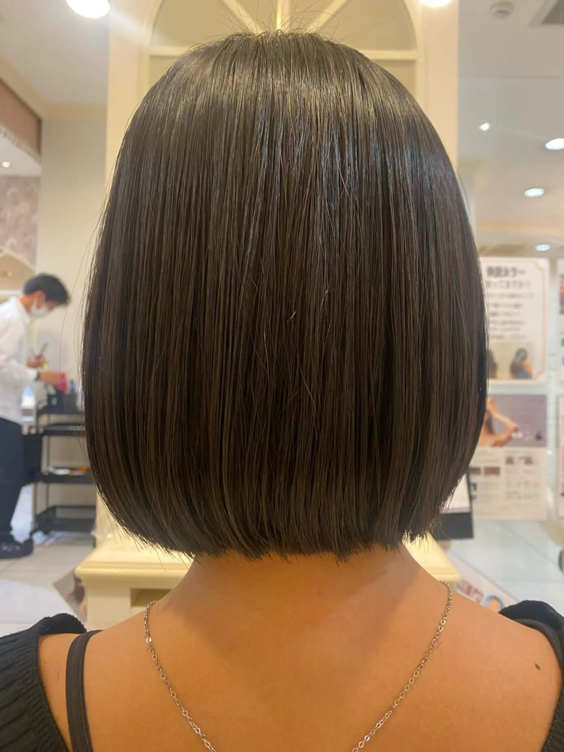 ミディアム カット Ash志木/TOP 宮崎 瑠菜のヘアスタイル