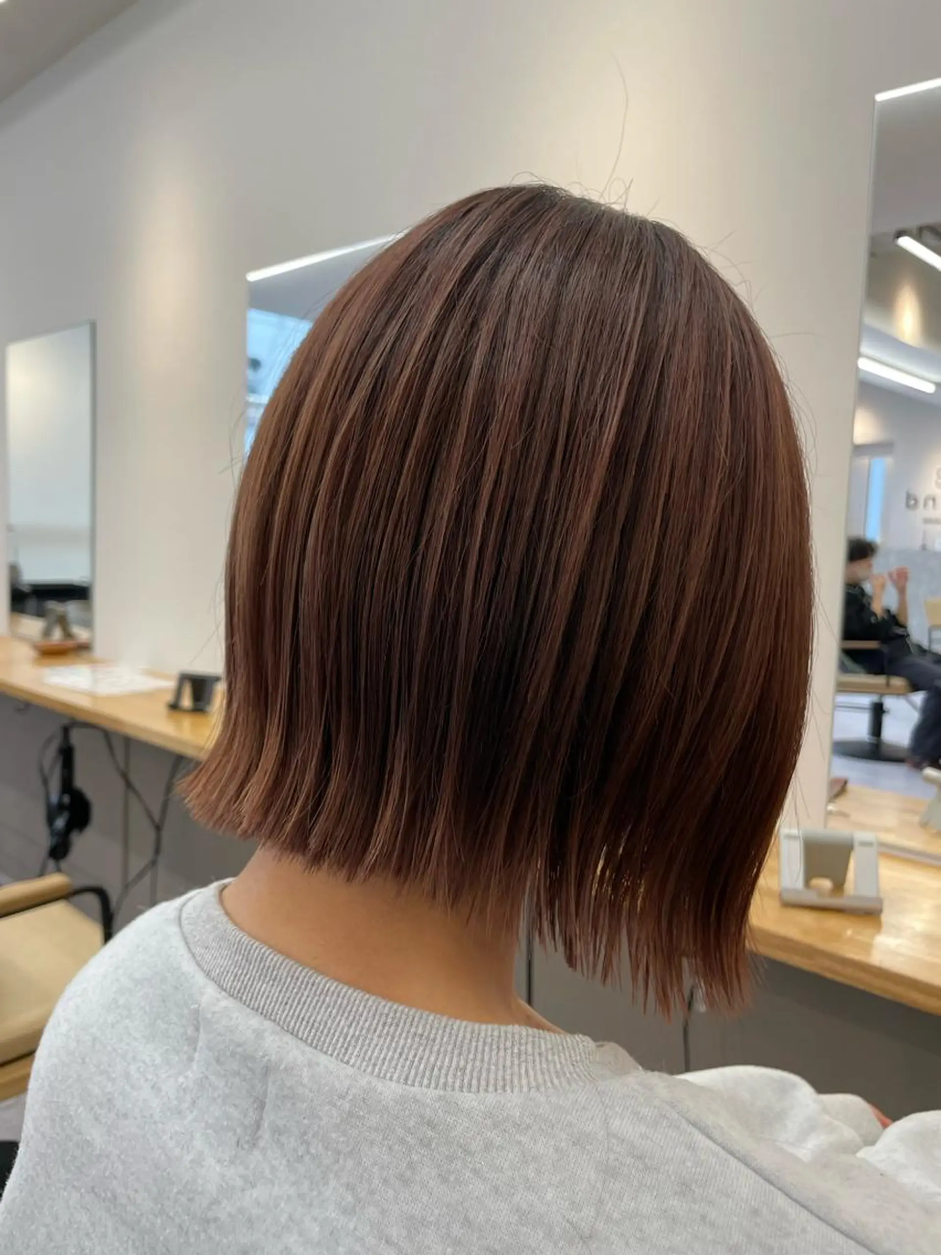 ショート ボブ 外ハネヘア 期間限定 カット　りょうのヘアスタイル