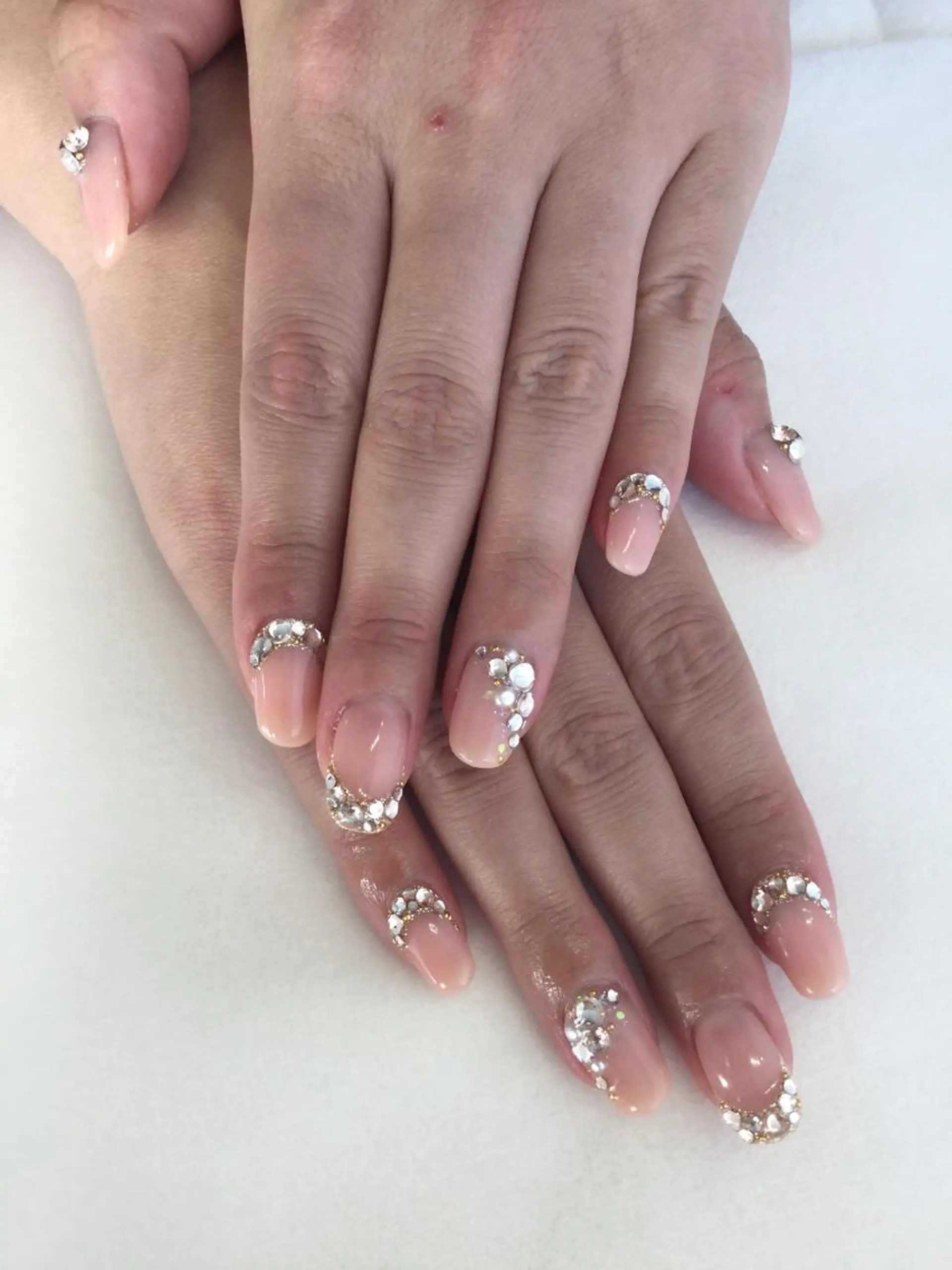 ネイル ハンドネイル 💎🐰 saki. m 🐰💎のネイルデザイン