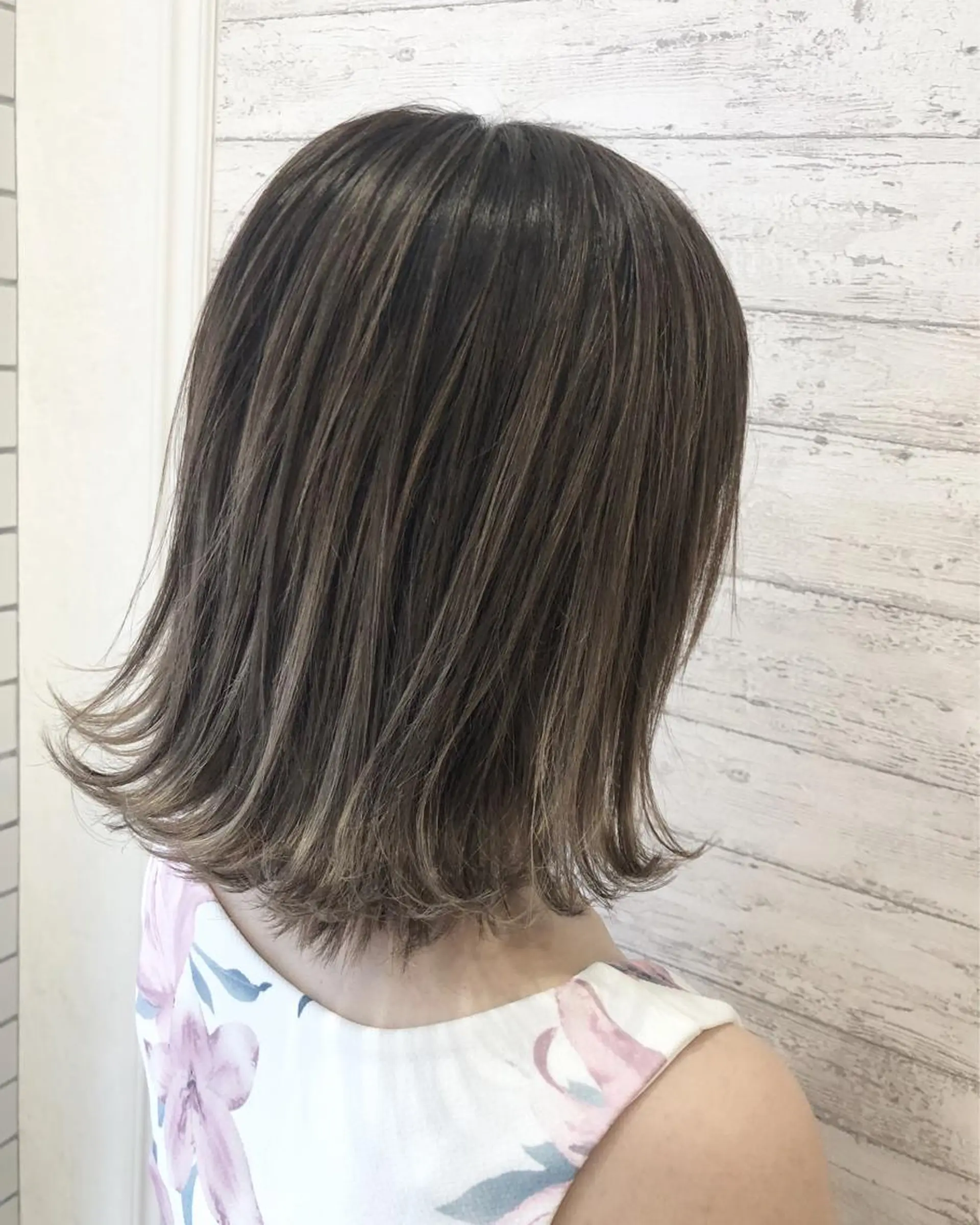 ミディアム カラー カット トリートメント 小顔カット/レイヤー 【WiLL】加藤のヘアスタイル