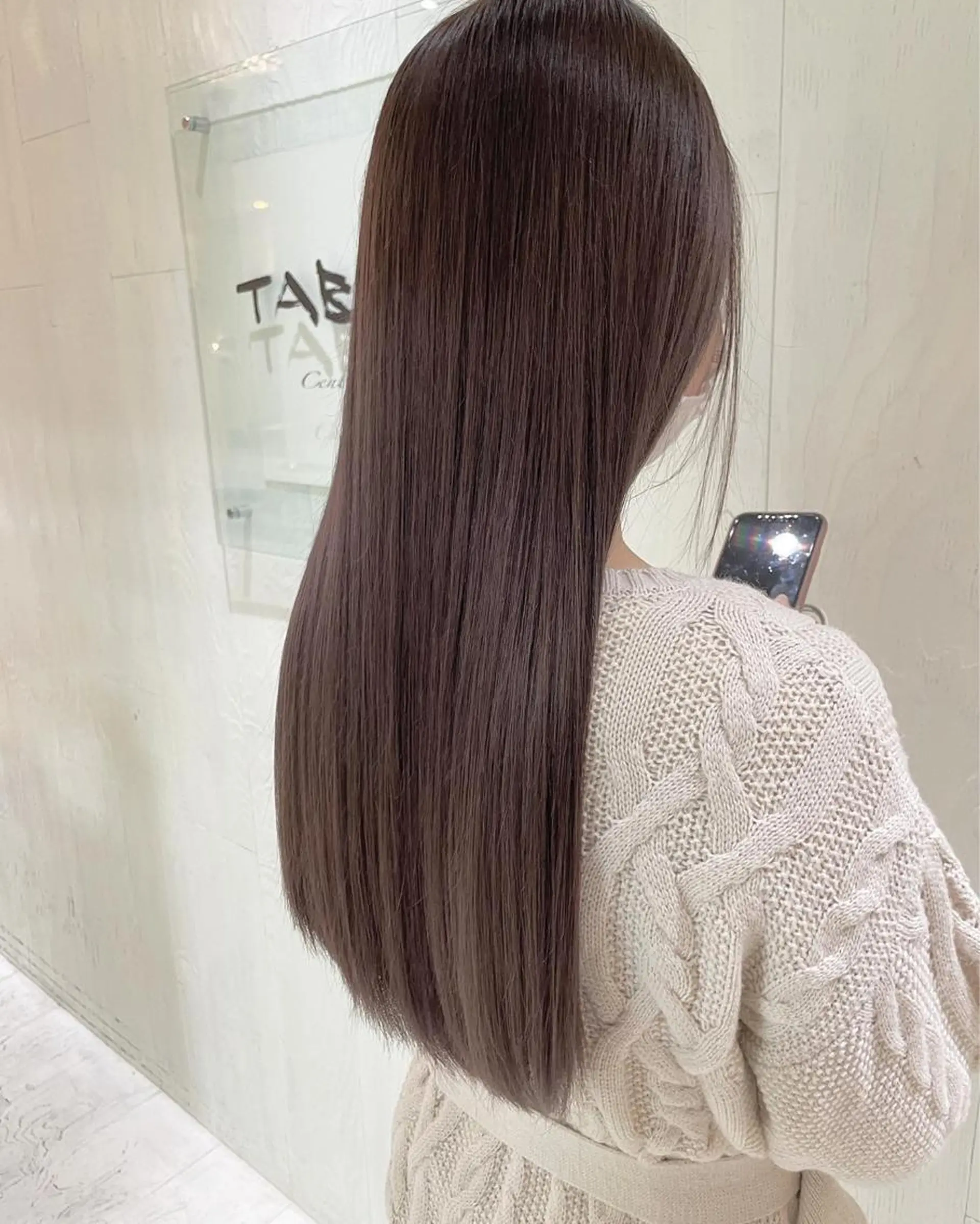 ロング カラー アッシュ 透明感カラー 外国人風カラー レイヤーカット トリートメント カット ヘアカラー トリートメント 河合秀明/ショート /ボブ/レイヤーのヘアスタイル