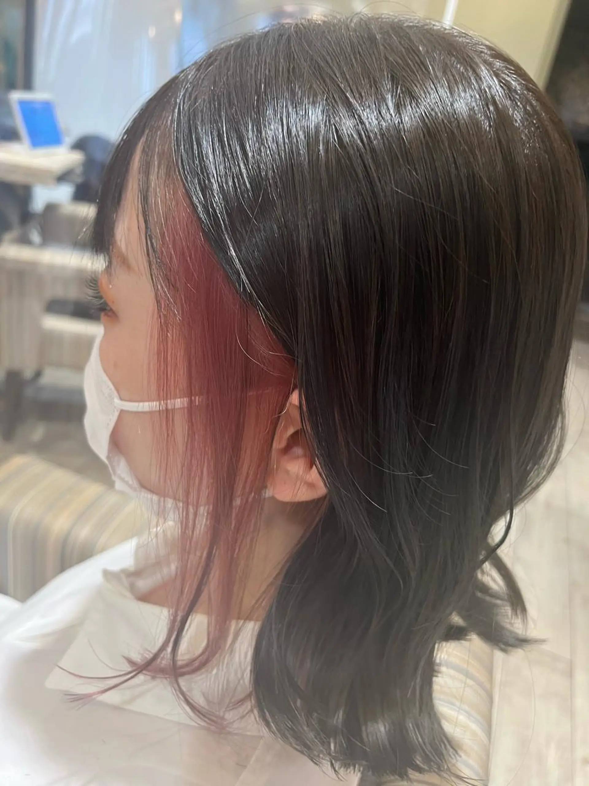 ミディアム カット ヘアカラー トリートメント 友松 世奈のマツエク・マツパデザイン