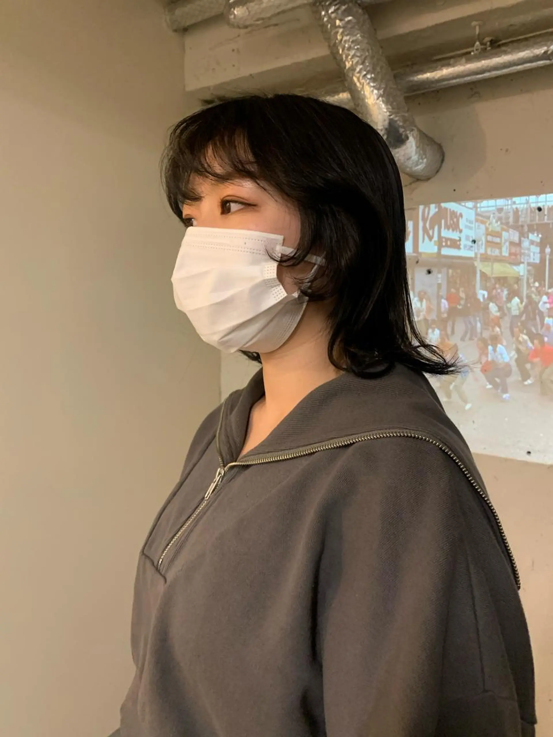 カラー ハッシュカット/ MAYAのヘアスタイル