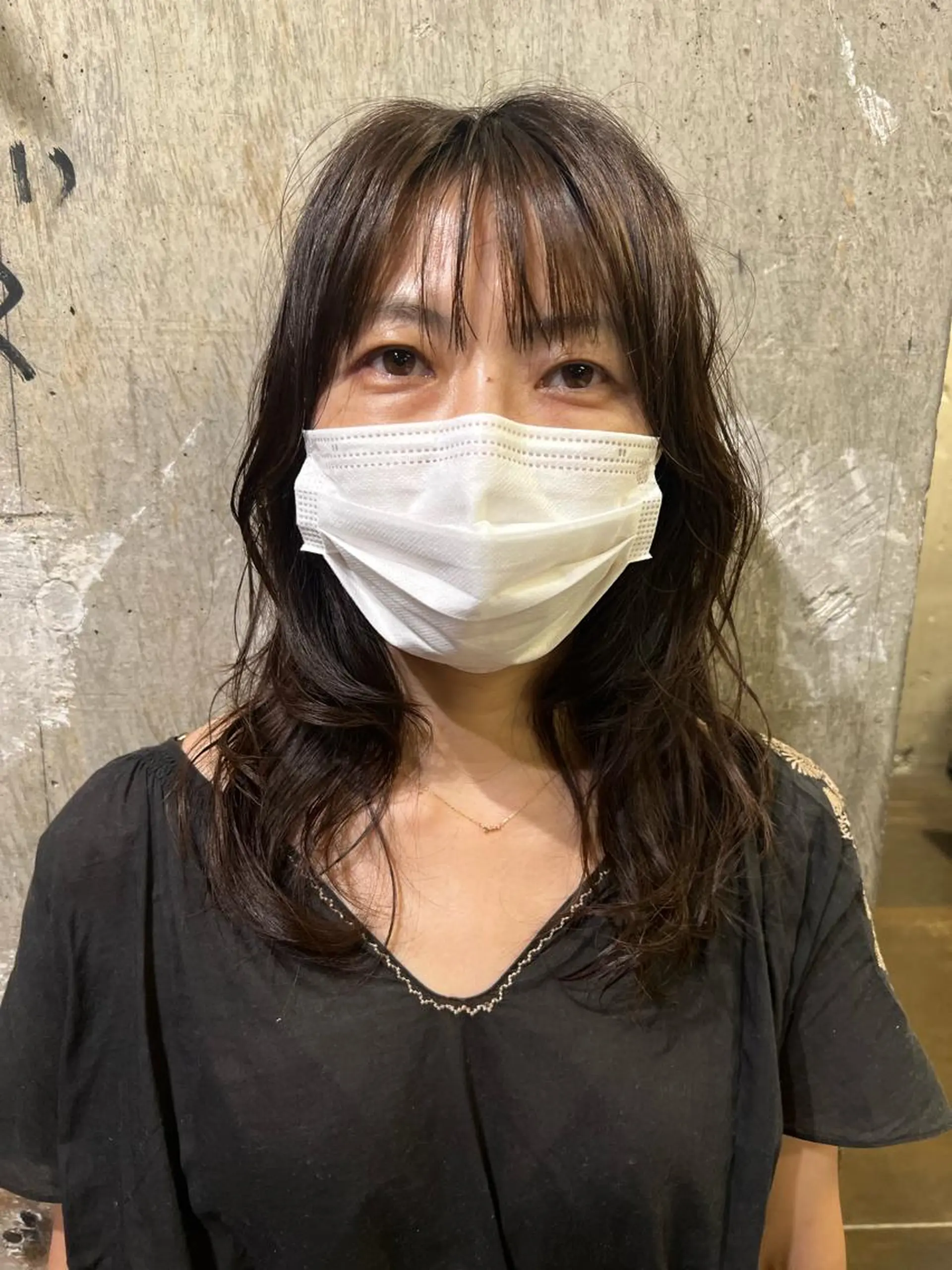 ロング カラー ROBBY所属・松井美樹/似合わせ ガーリー・韓国のヘアスタイル