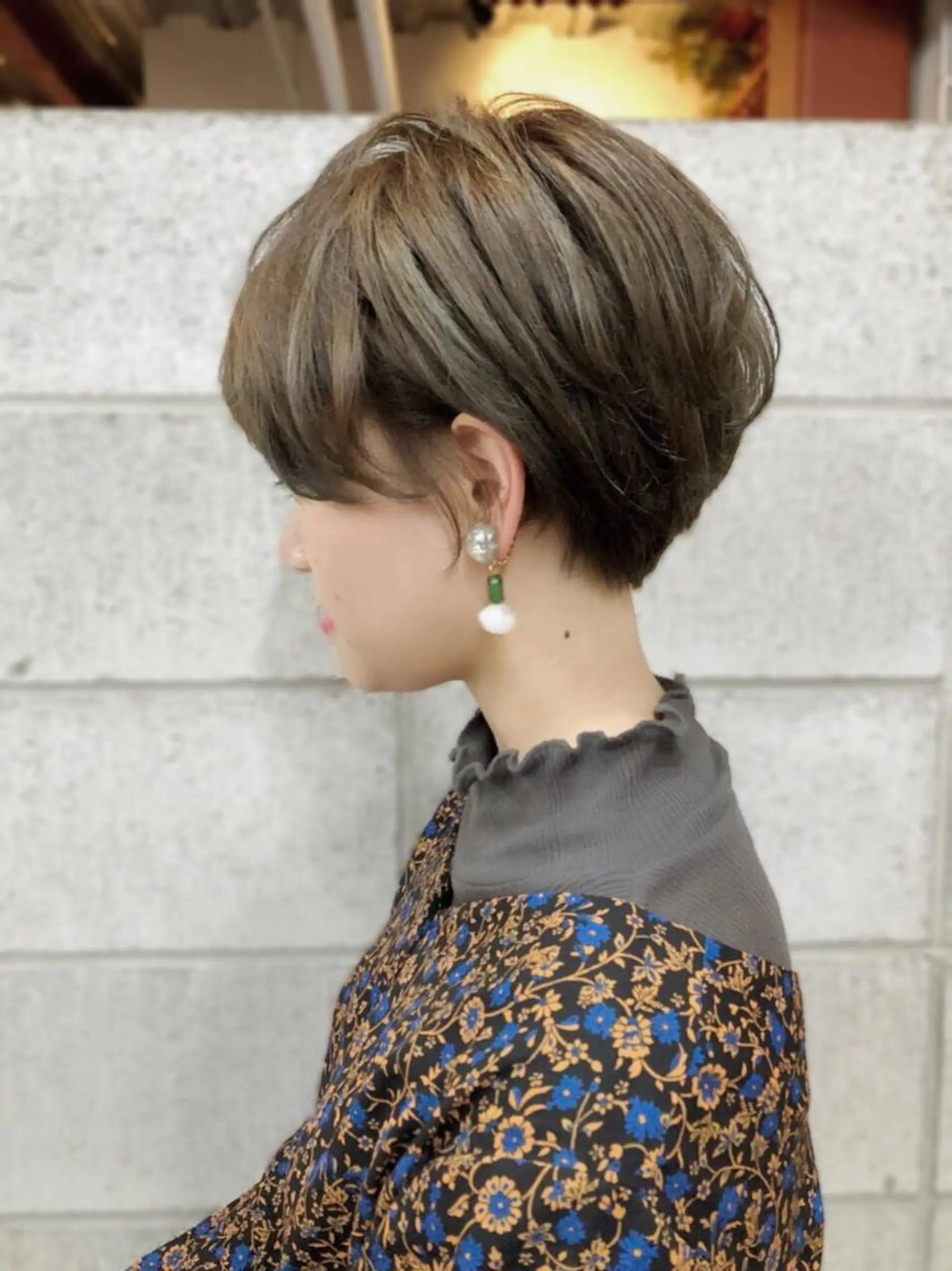 ショート カラー ノグチ ユウキ/ボブのヘアスタイル