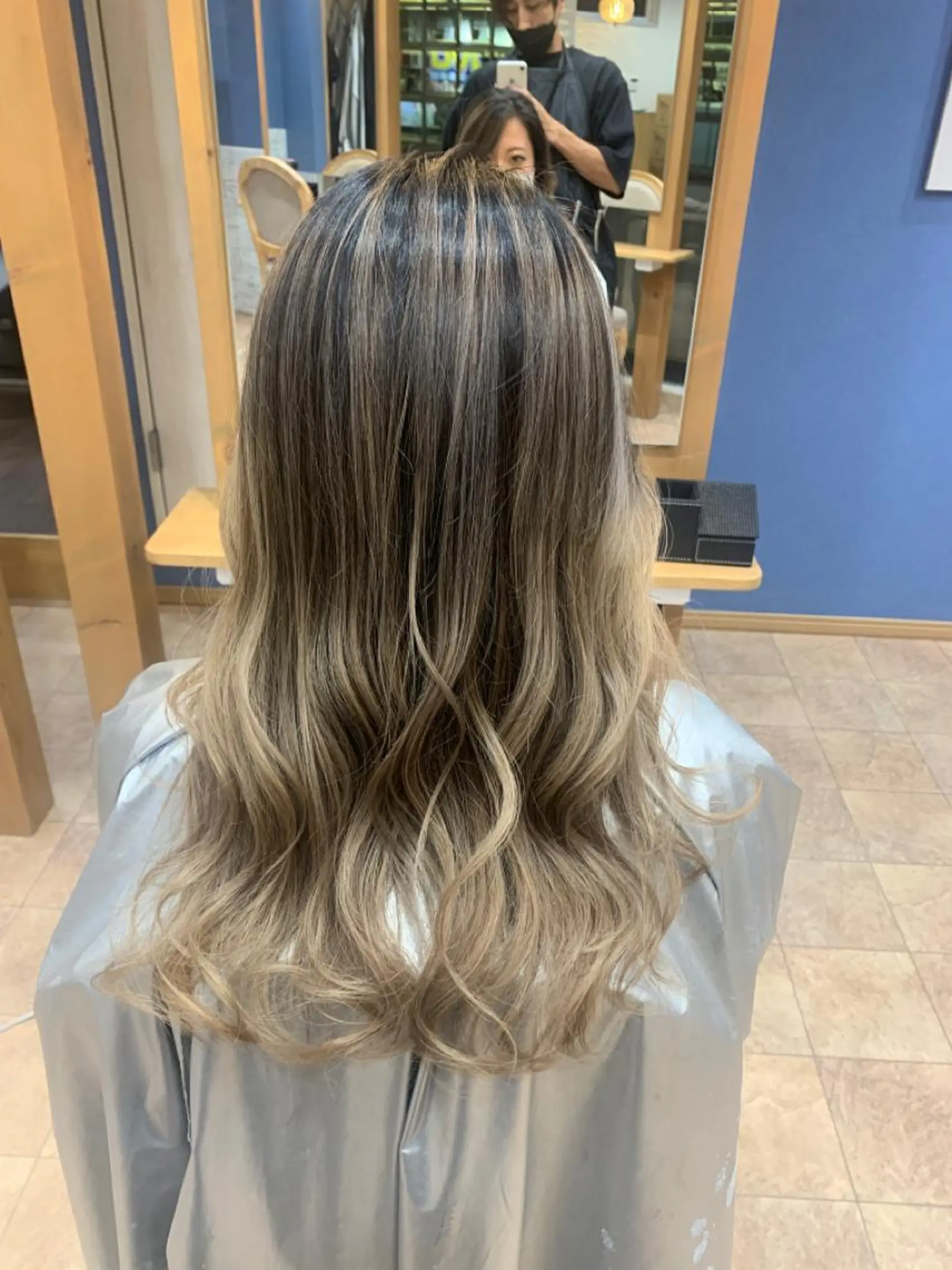 ロング カラー lucia奈良店所属・lucia RYOのヘアスタイル