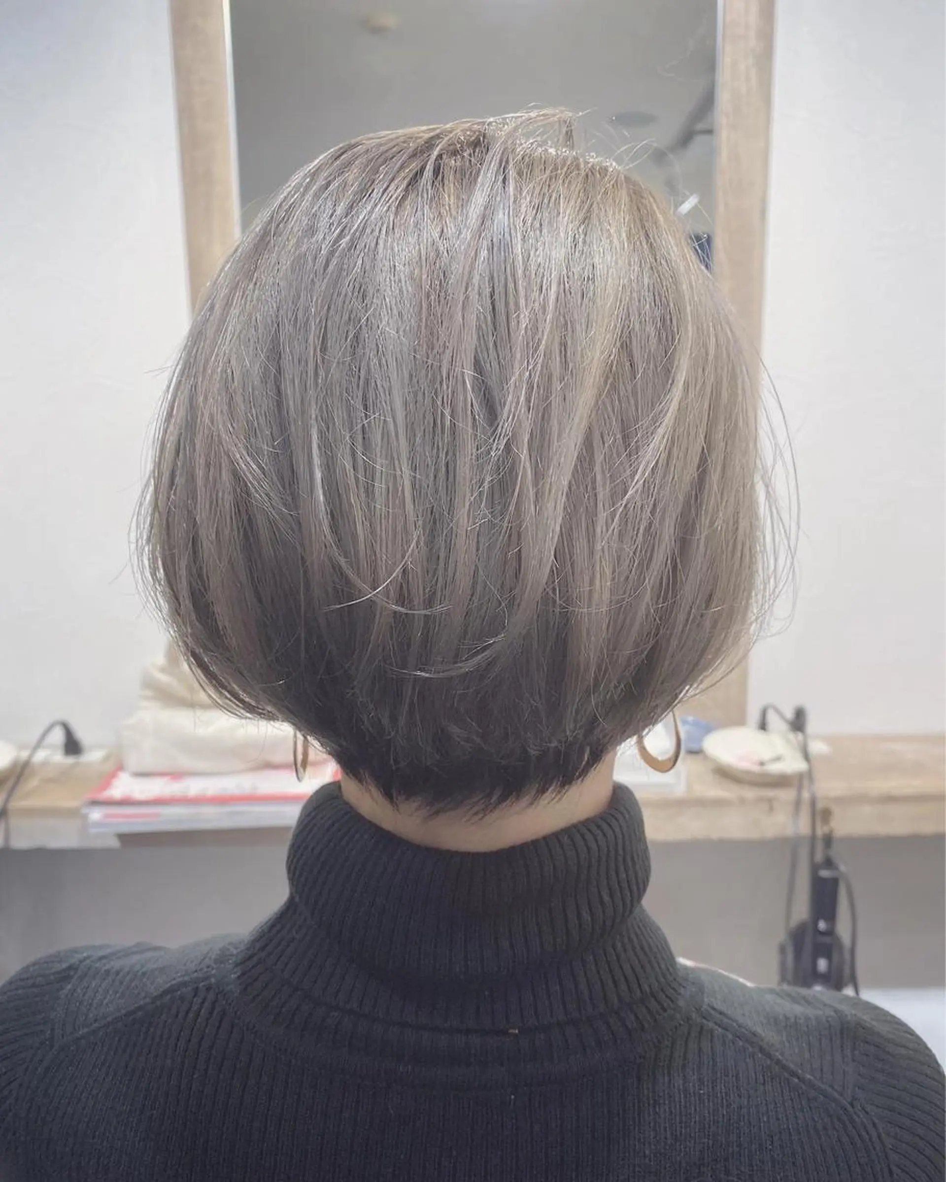 ショート カラー ヘアカラー トリートメント 🌈ショート/レイヤ ーカット/中村崇宏のヘアスタイル