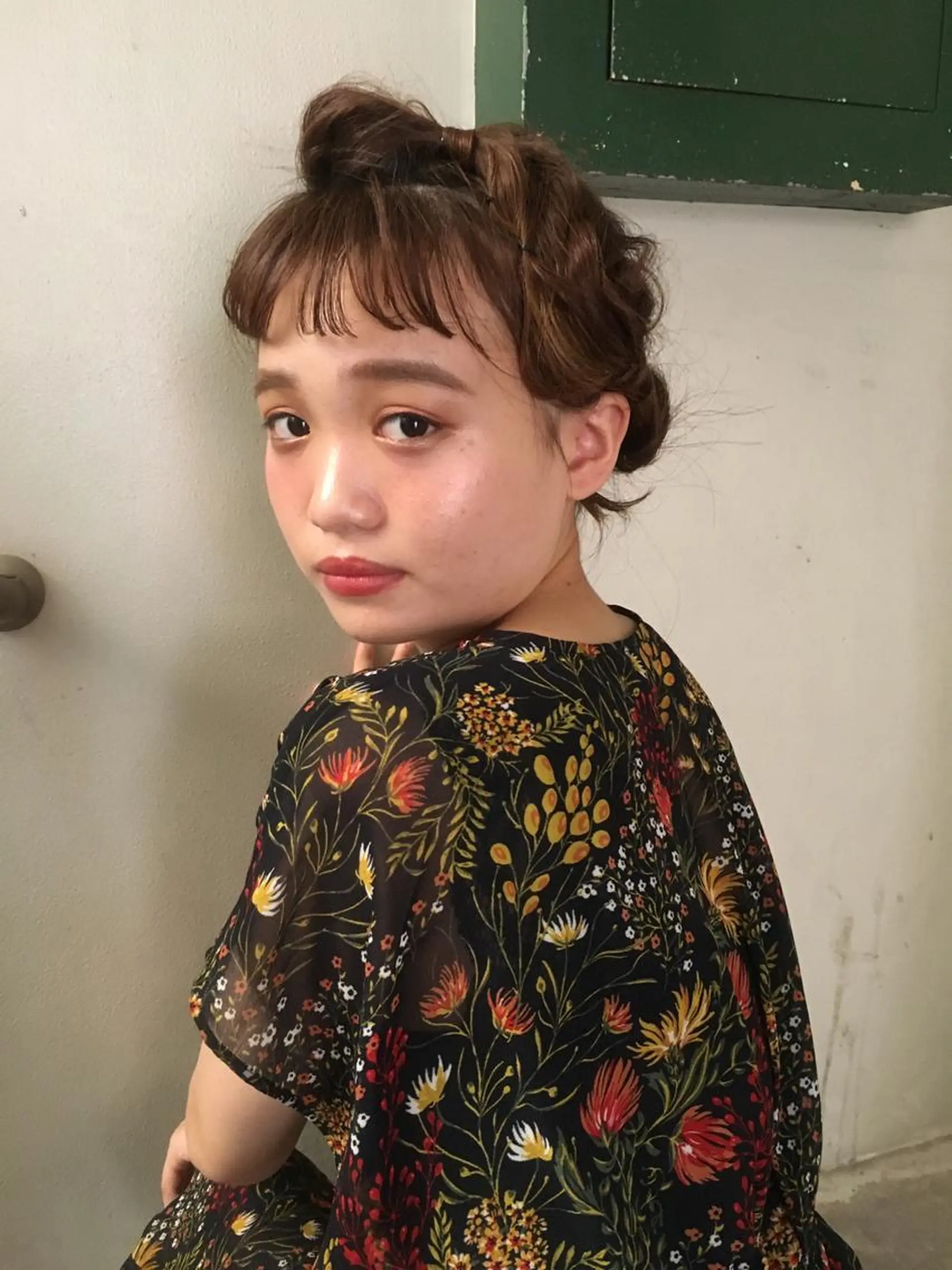 ミディアム カラー BRUNTJET所属・MAEDA MADOKAのヘアスタイル