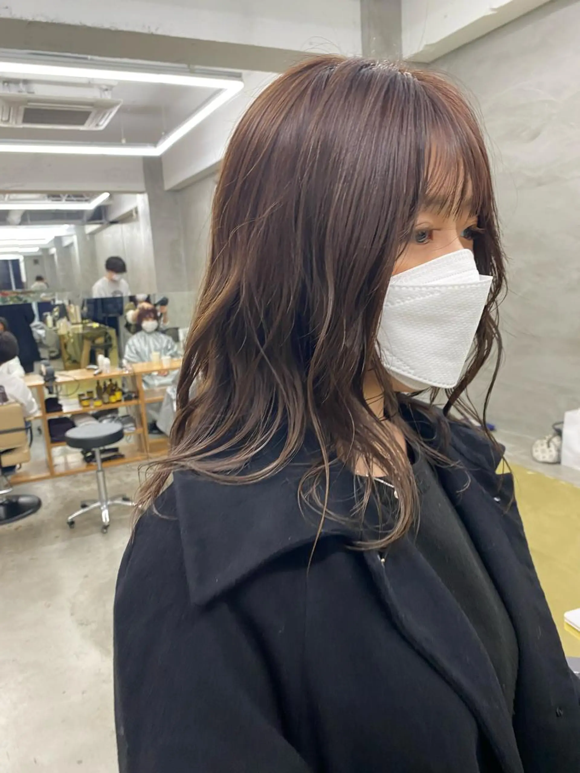 ミディアム カラー yiye 青山所属・無料カットモデル募集 🌱ひょうがのヘアスタイル