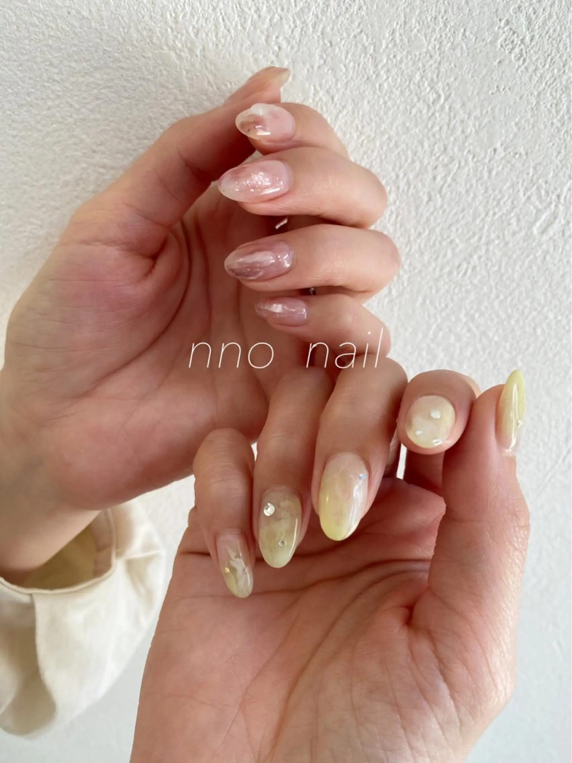 ネイル ハンドネイル フットネイル nno  nail   エヌノネイル所属・nno nailのネイルデザイン