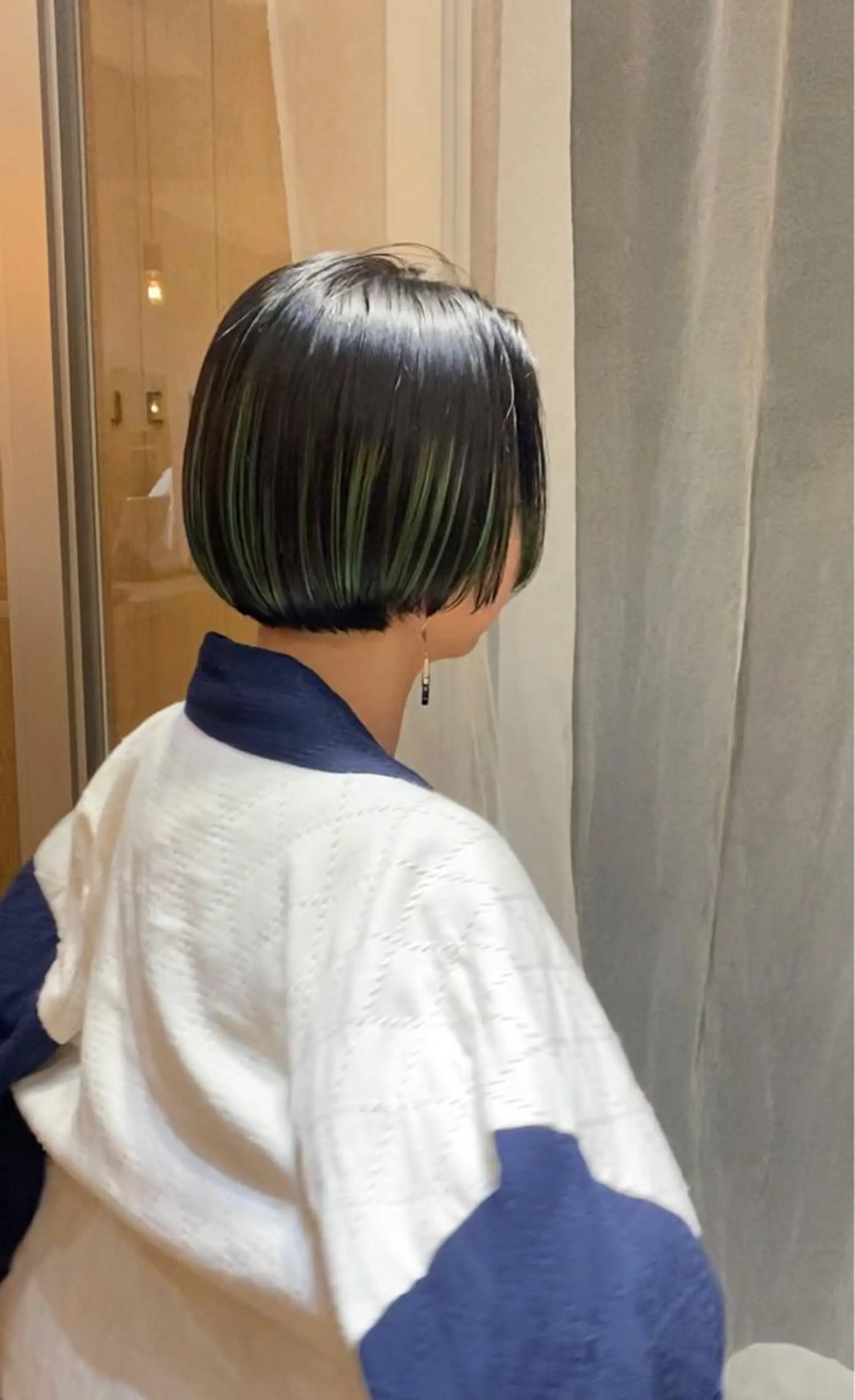 ショート カラー 似合わせカット /パーマ岡本淳平のヘアスタイル