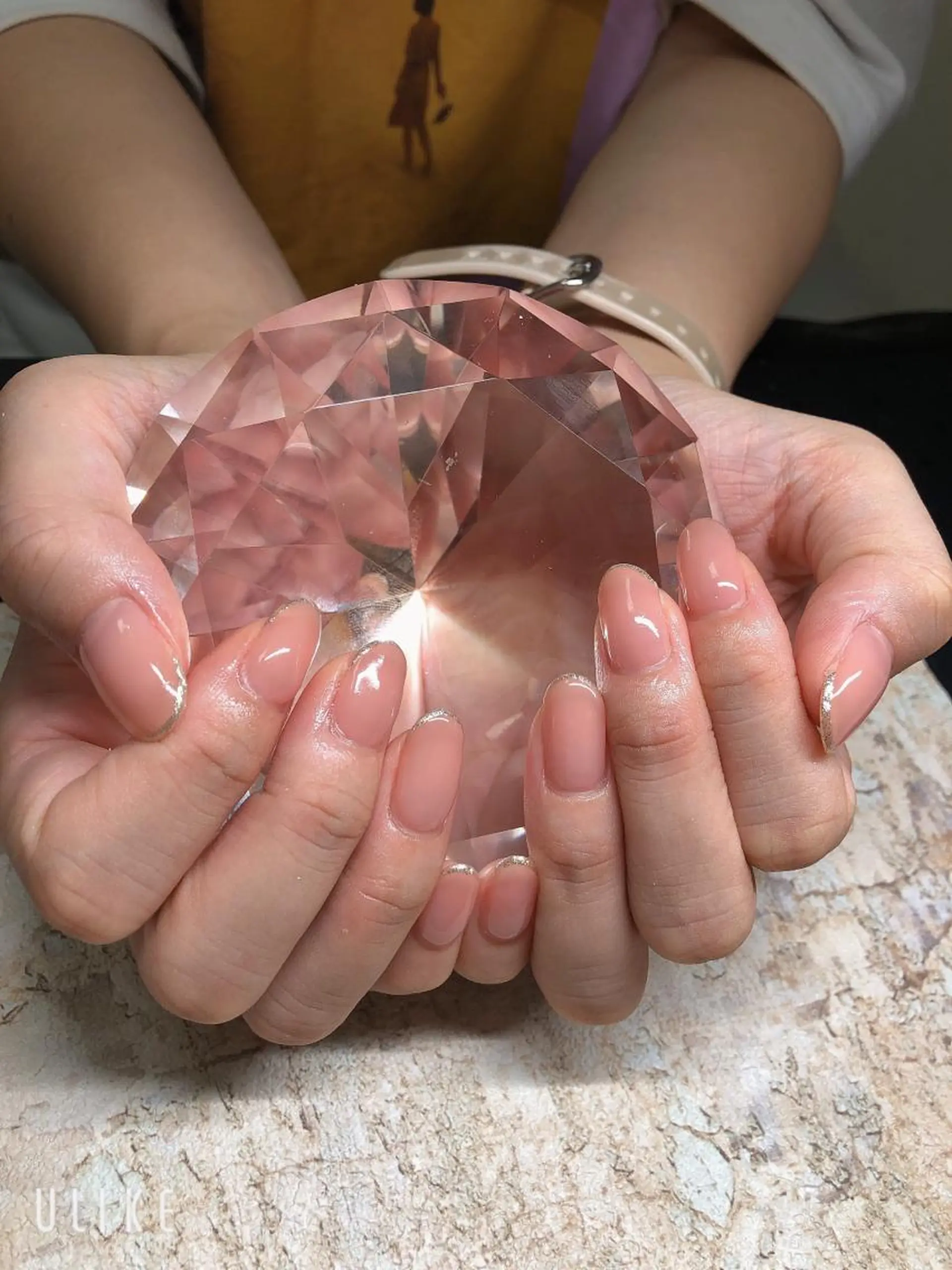 ネイル アートネイル フレンチネイル ジェルネイル グラデーション 韓国ネイル Nail room Bimano所属・Bimano seica♡+°のネイルデザイン