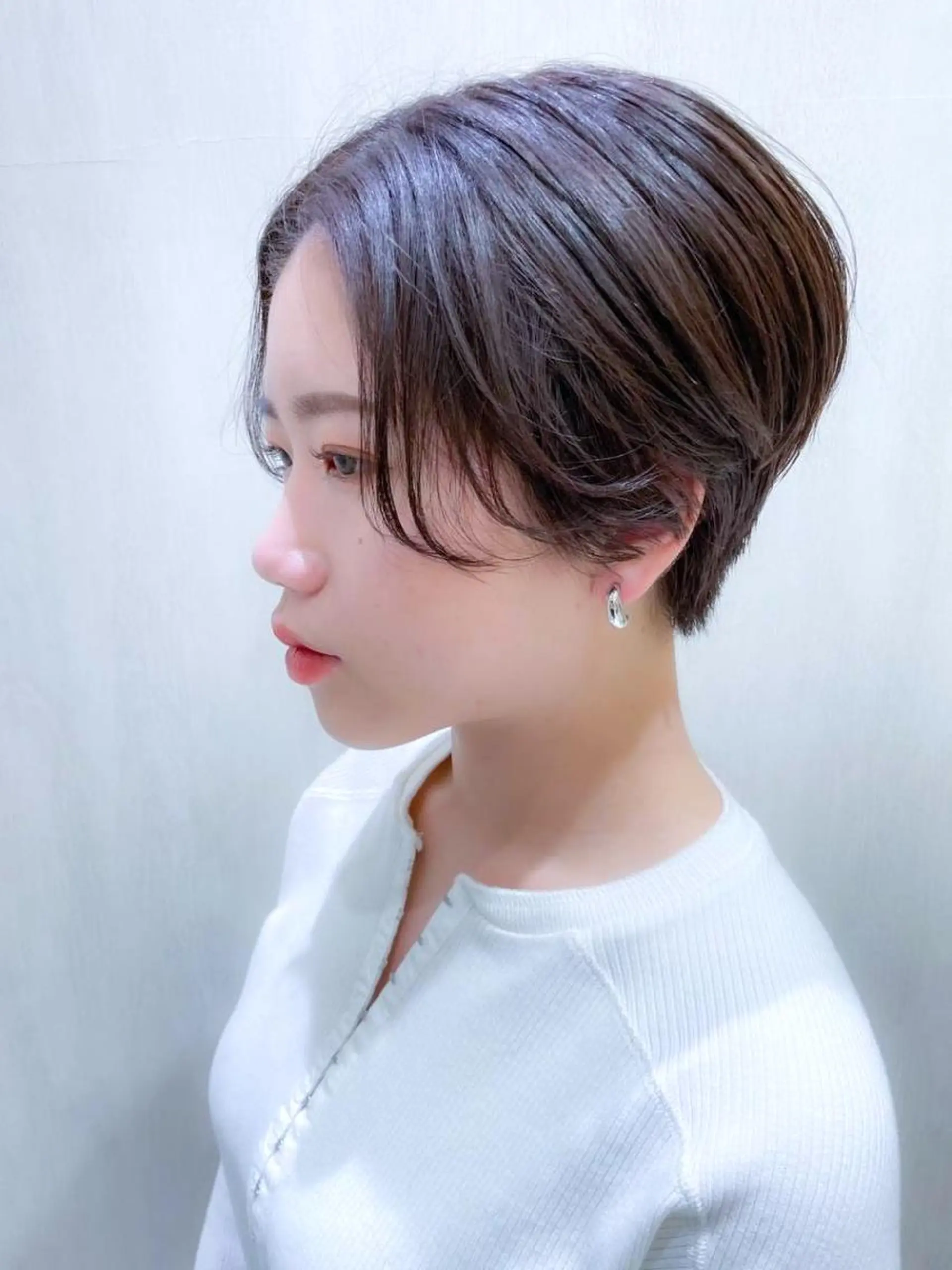 ショート カラー ショートボブ ハンサムショート ベージュカラー 透明感カラー ボブ ヘアケアサロン MAIN[メイン]のヘアスタイル