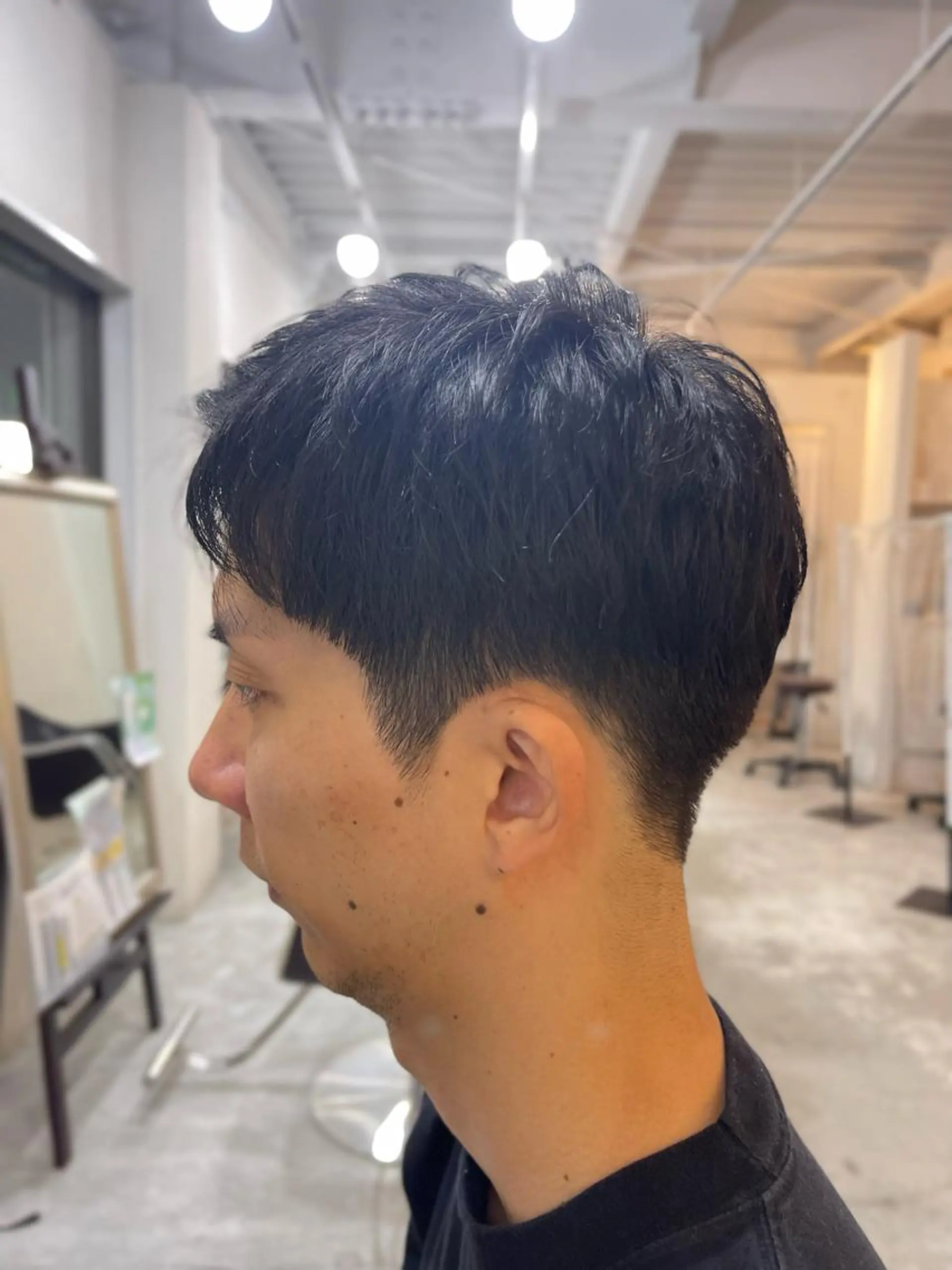 ショート メンズ 刈り上げ ショートヘア 尾野 雅斗のヘアスタイル