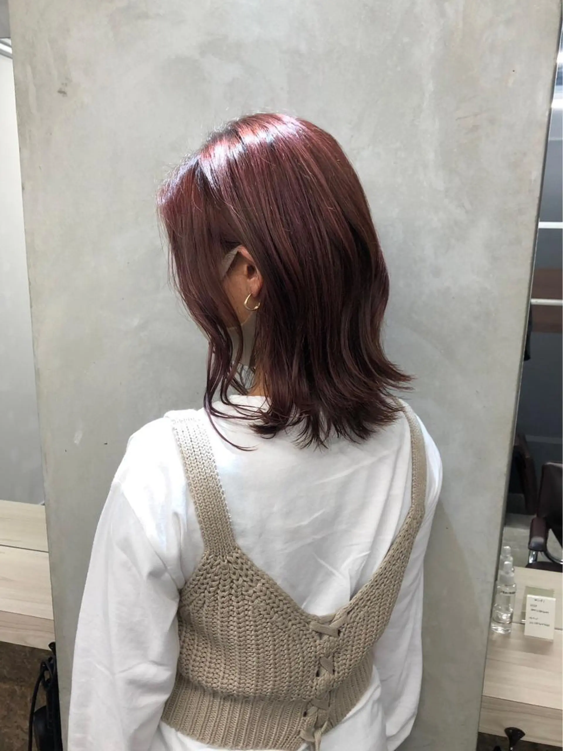 セミロング カラー セミロングパーマ バレイヤージュ ブリーチ ケアブリーチ 透明感カラー カット ヘアカラー トリートメント 【公式】髪質改善 Oto.吉祥寺のヘアスタイル