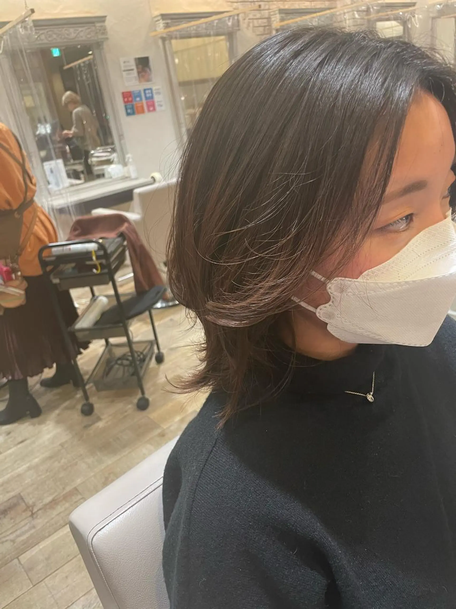 ロング レイヤーカット hair  S.COEUR  honten所属・柳内 崚平のヘアスタイル