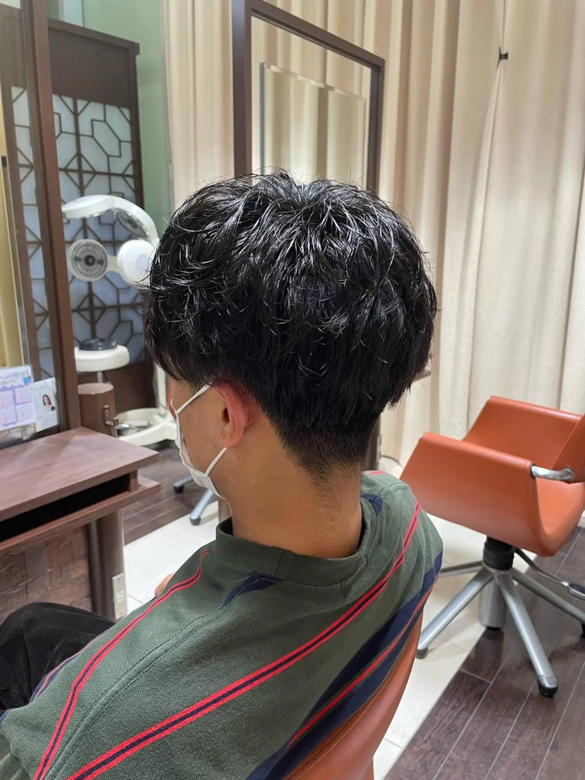 ショート パーマ メンズ 成田で1番扱いやすい 髪へ導くみつきのヘアスタイル