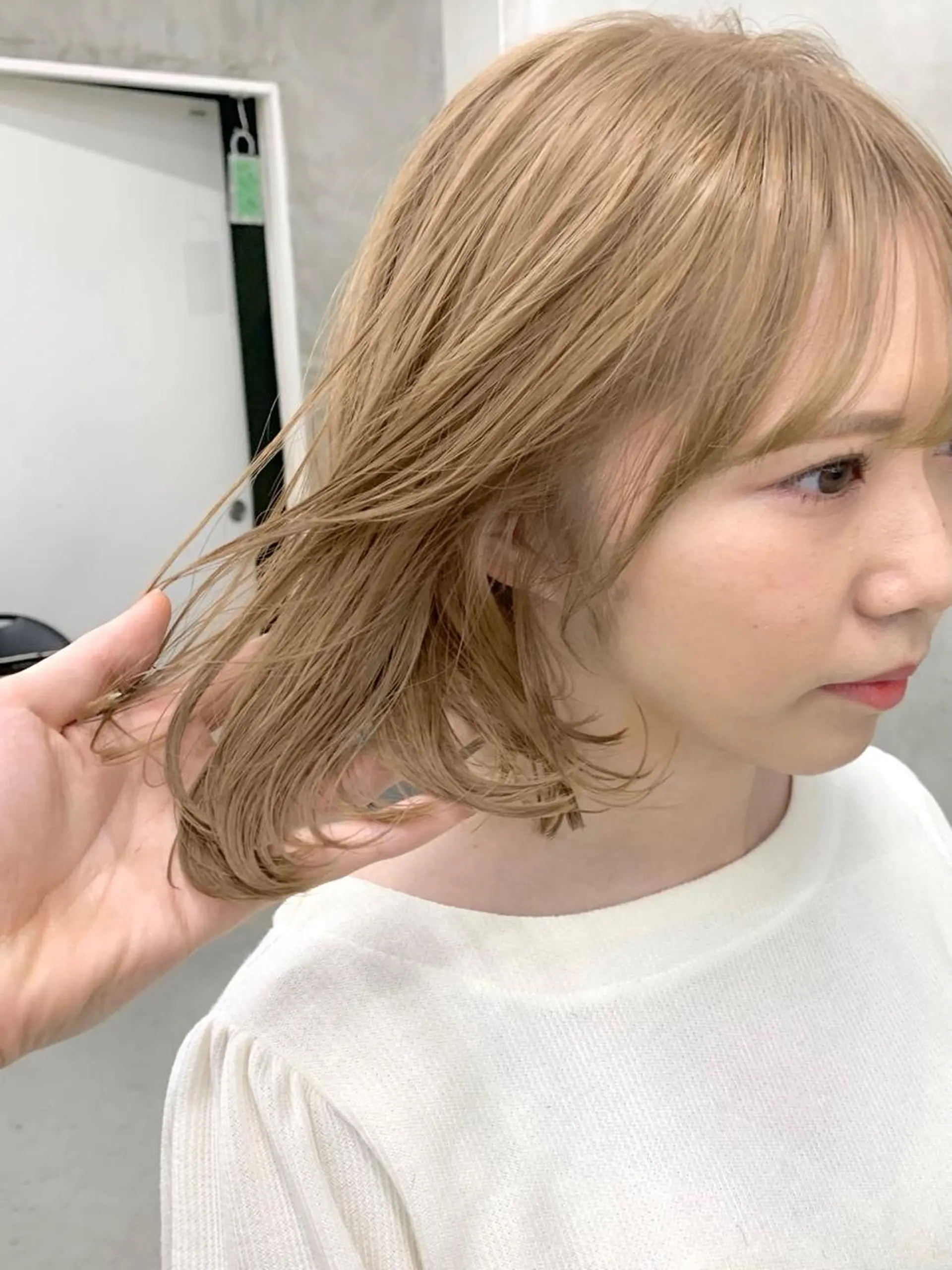 カラー ヘアカラー トリートメント ヘアセット 🌿似合わせブリーチ 松本朋幸🌿のヘアスタイル