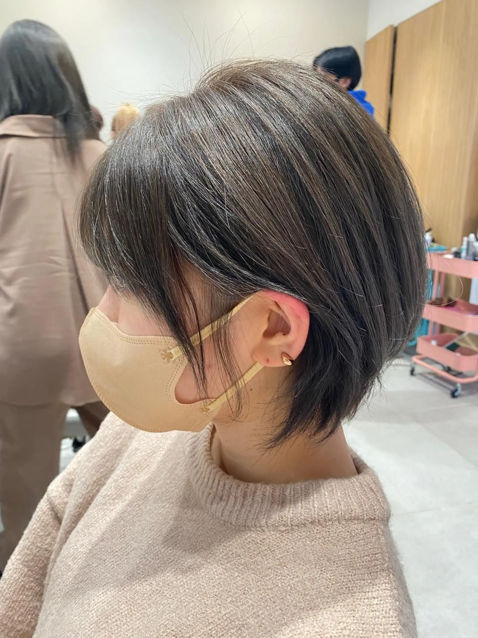 ショート カラー 小野寺瑞希 /最小顔カットのヘアスタイル