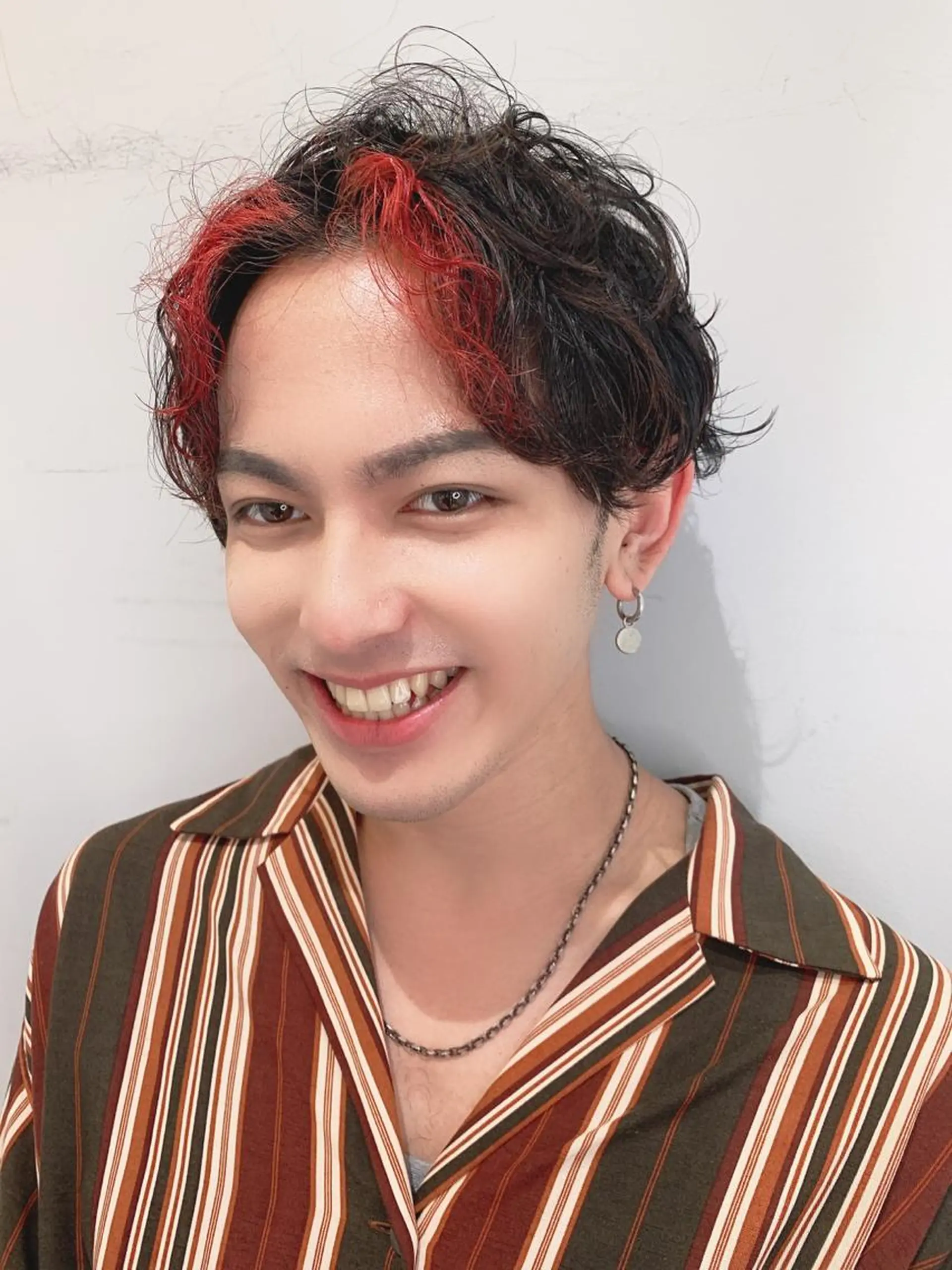 カラー パーマ メンズ メンズパーマ ミストバング カット ヘアカラー トリートメント 🦖鶴岡香純🦖 産休中のヘアスタイル