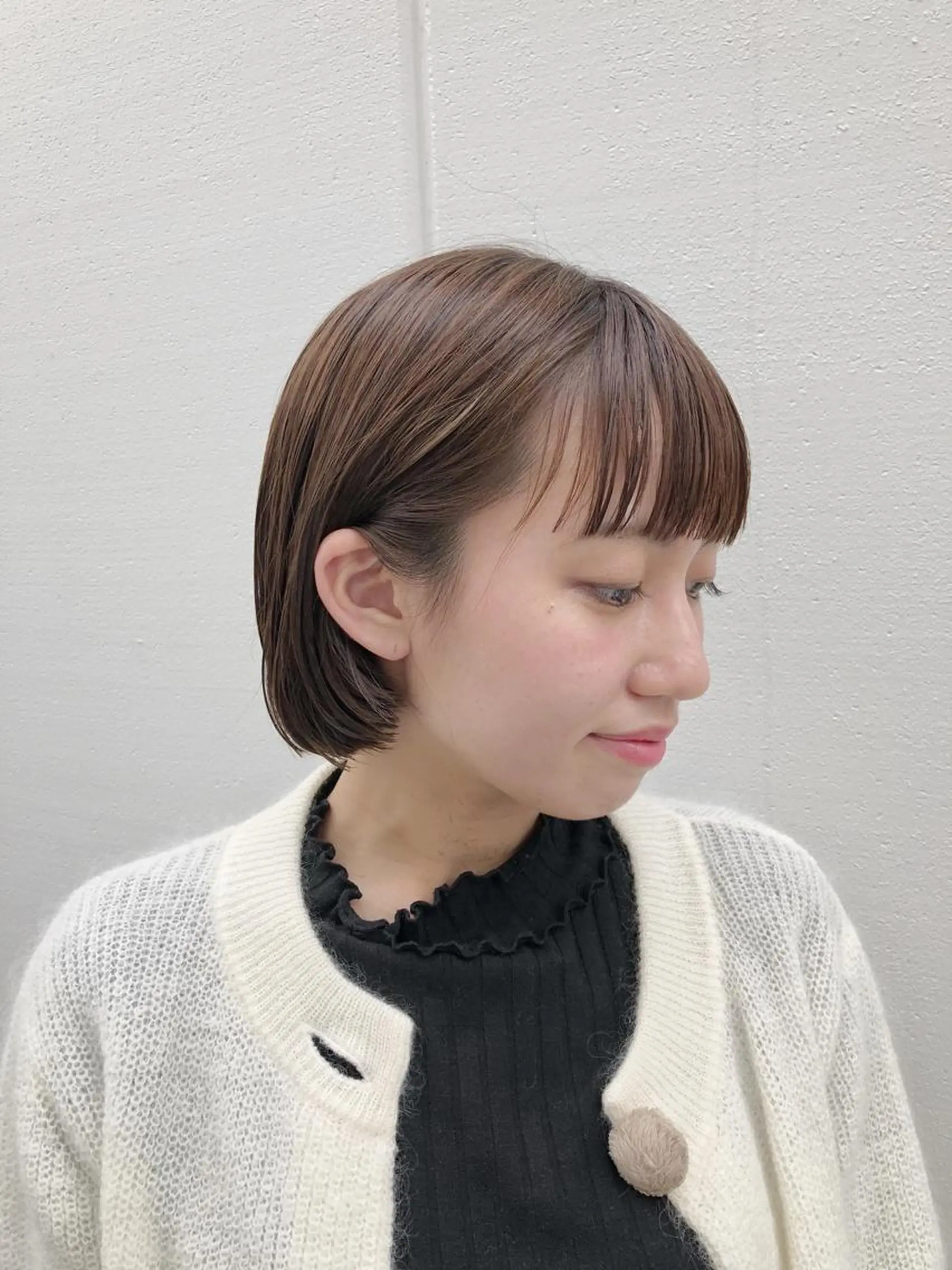 ショート カラー ボブ カット トリートメント ノグチ ユウキ/ボブのヘアスタイル