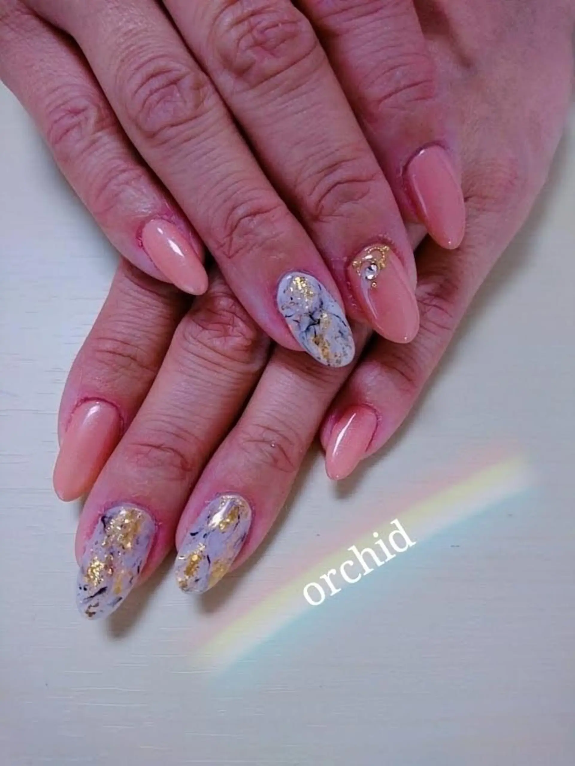 ネイル orchid ♡オーキッドのネイルデザイン