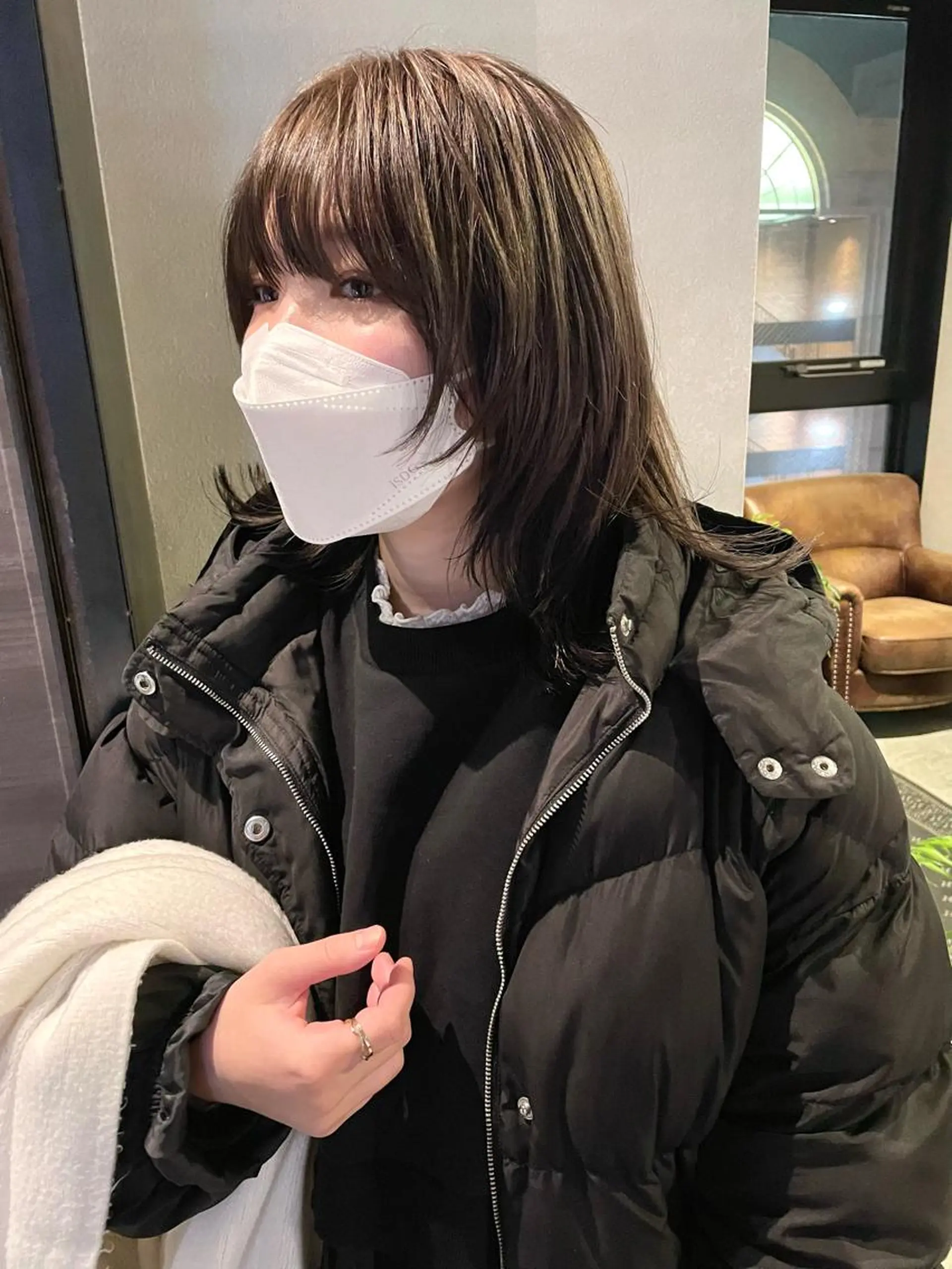 ミディアム カラー メンズヘア/レイヤー /ボブ山内春輝のヘアスタイル