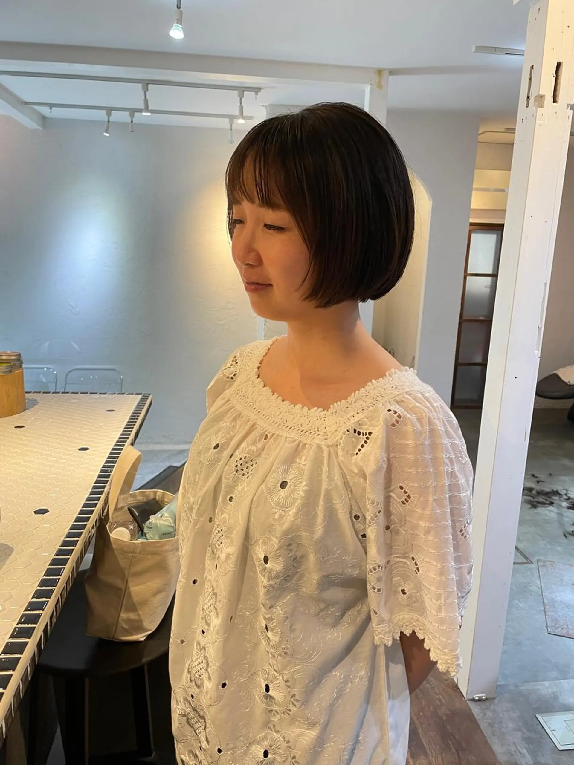 ショート カラー 高橋 愛美のヘアスタイル