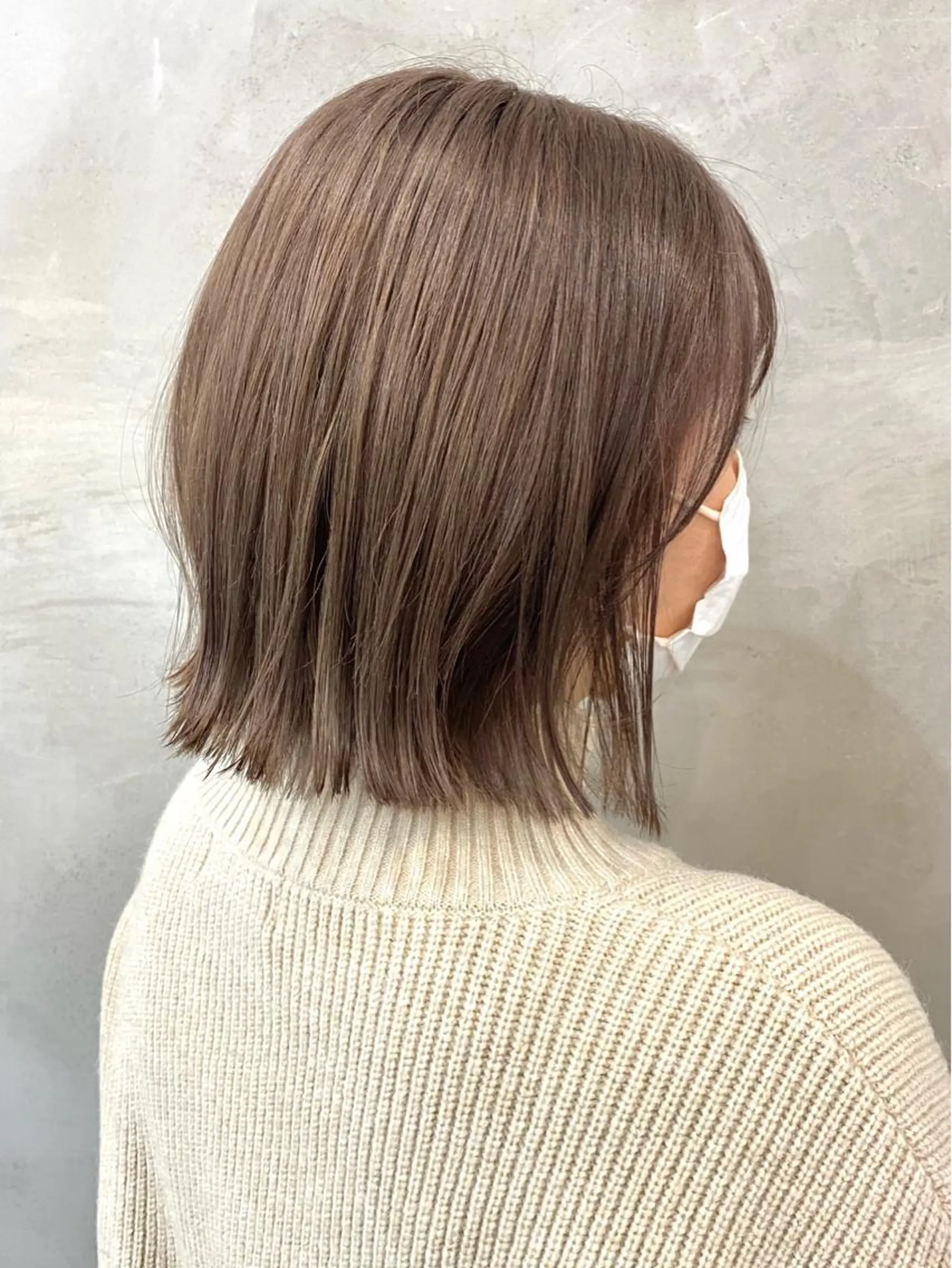 ミディアム カラー カット ヘアカラー トリートメント 🫧透明感カラー🫧 OIKAWAのヘアスタイル