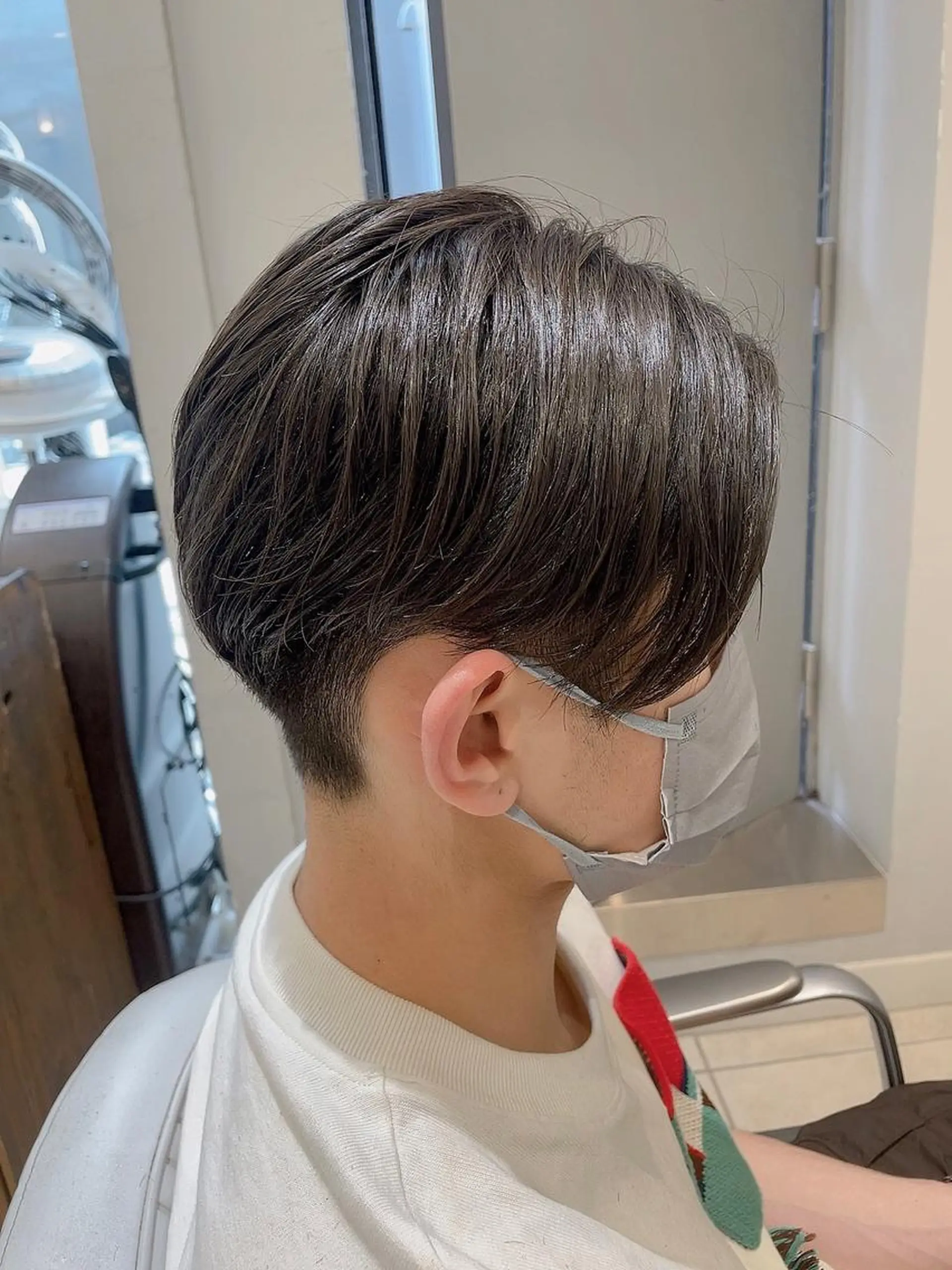 メンズ センターパート カット 🦖鶴岡香純🦖 産休中のヘアスタイル