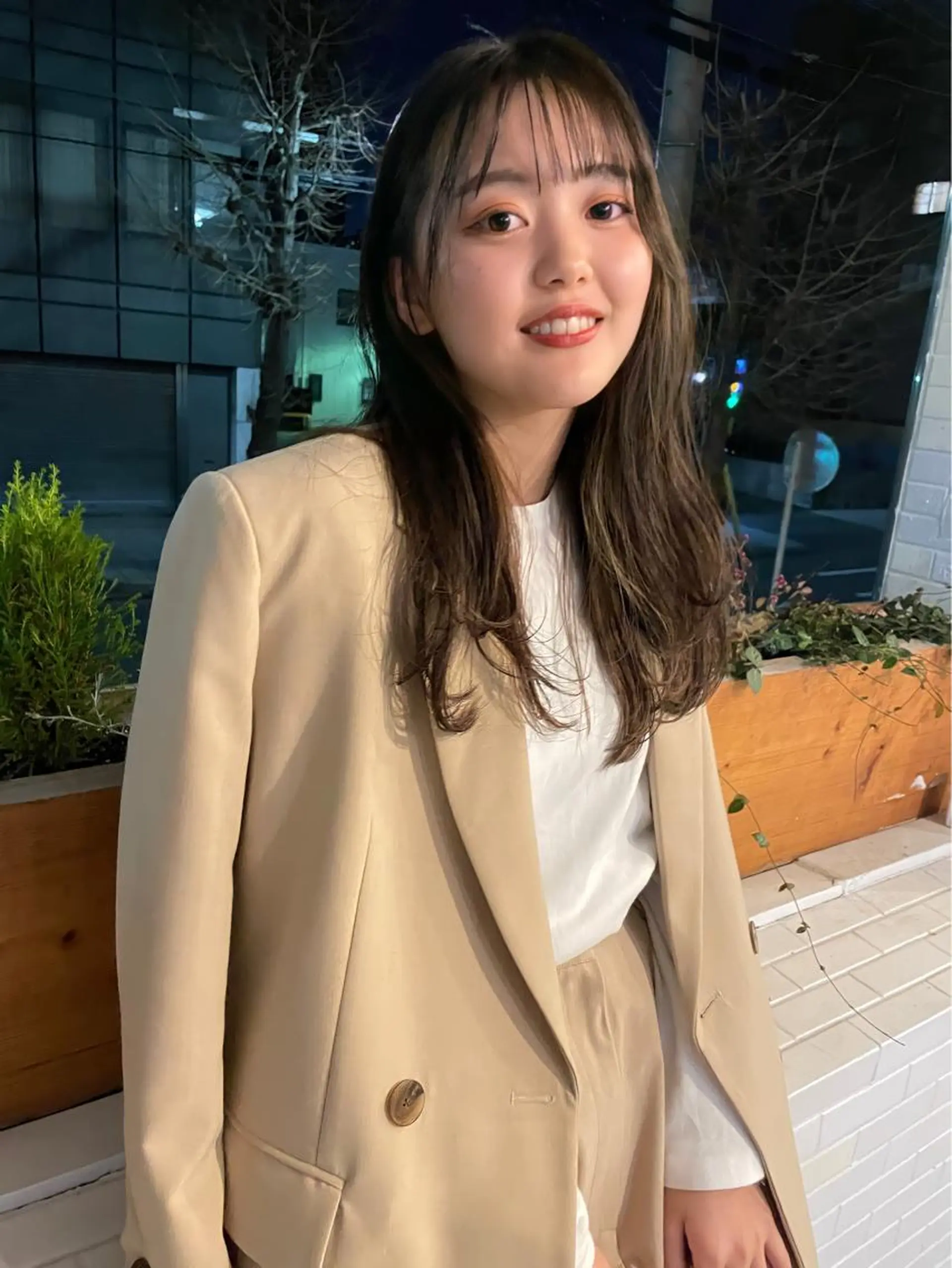 ロング COMILE 🌼 SUZUKAのヘアスタイル