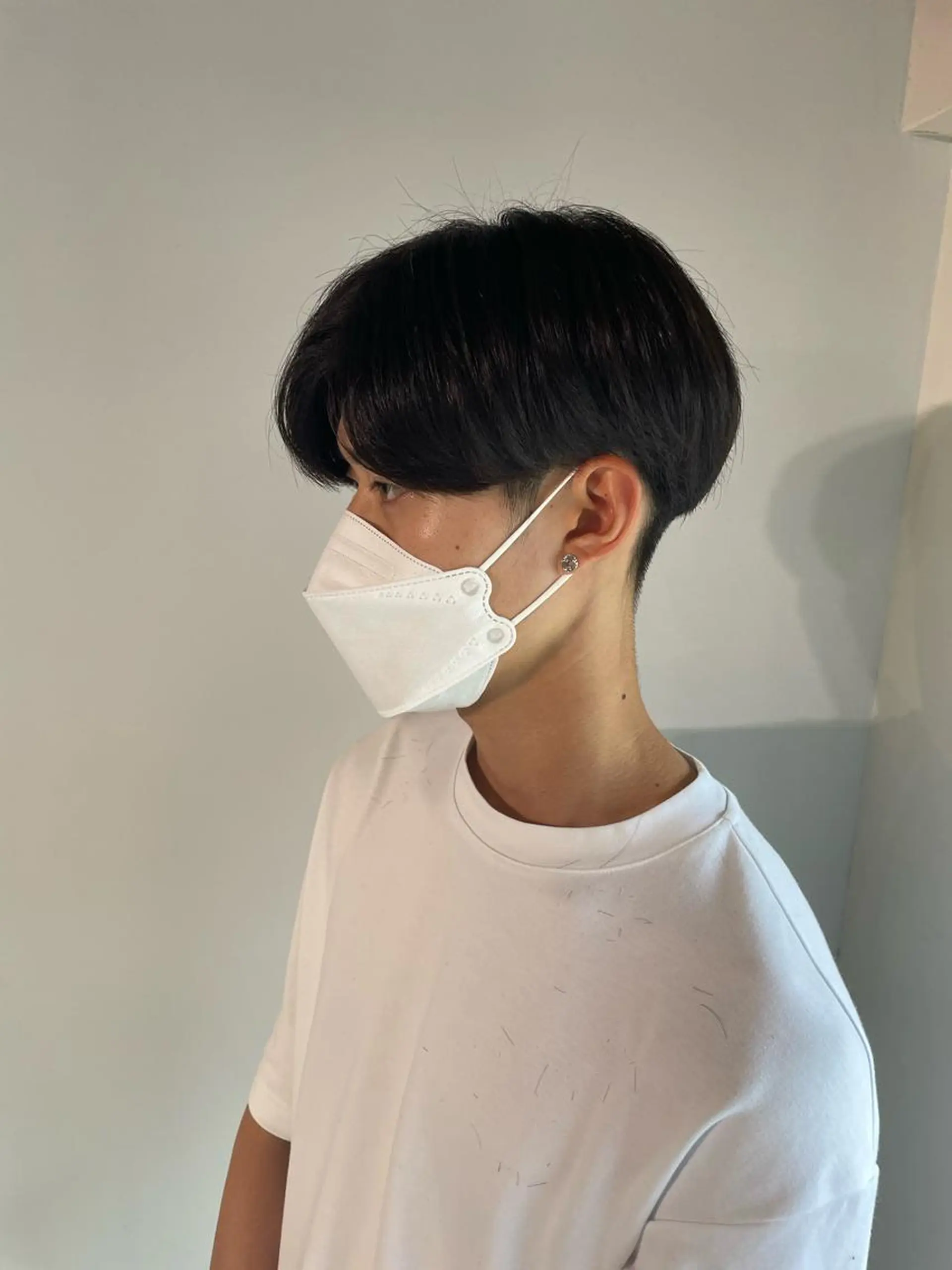 パーマ メンズ La fith hair ray 札幌店所属・顔まわり/W カラー/リョウのヘアスタイル