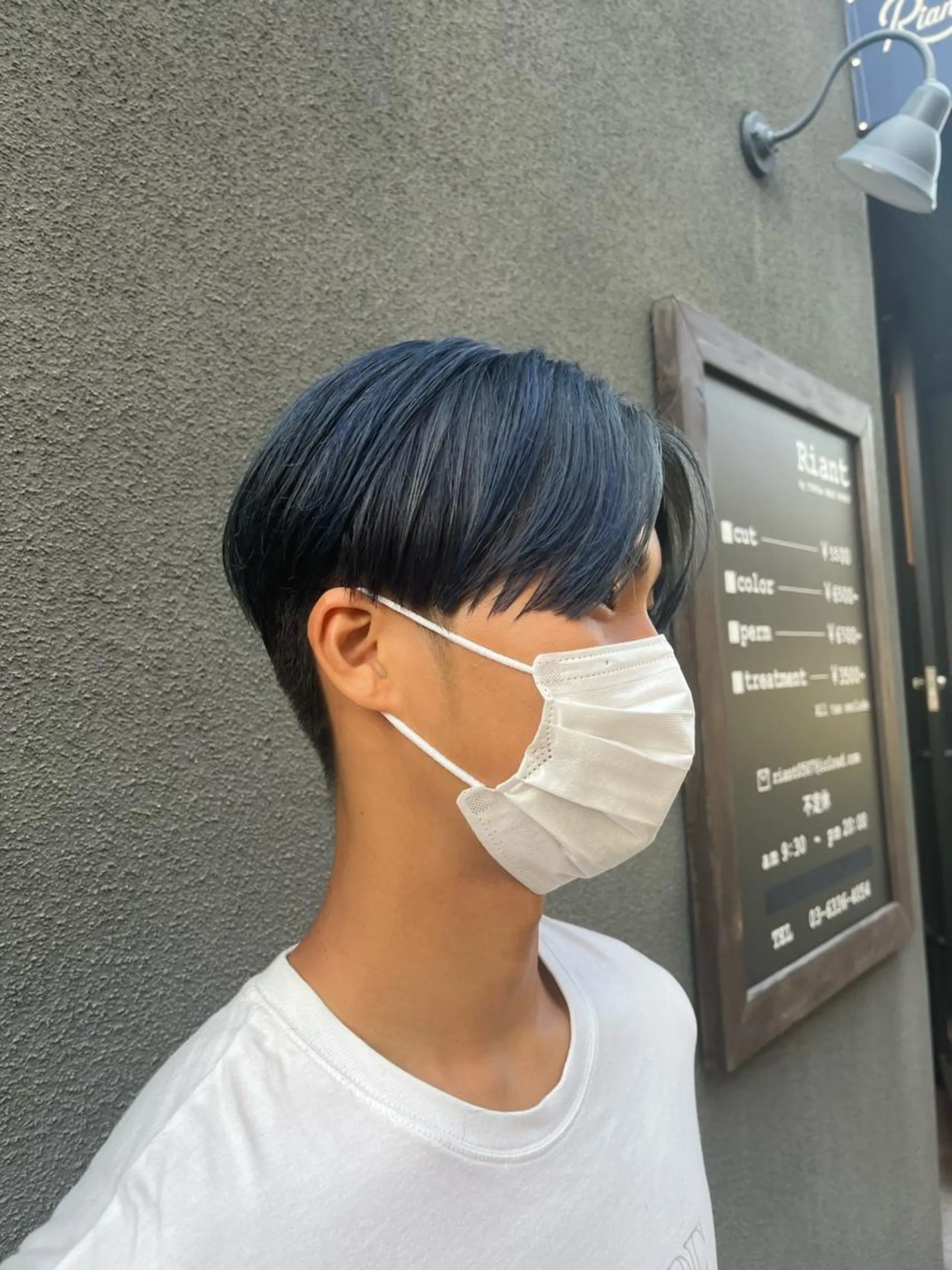 ショート カラー メンズ 香取 康平のヘアスタイル