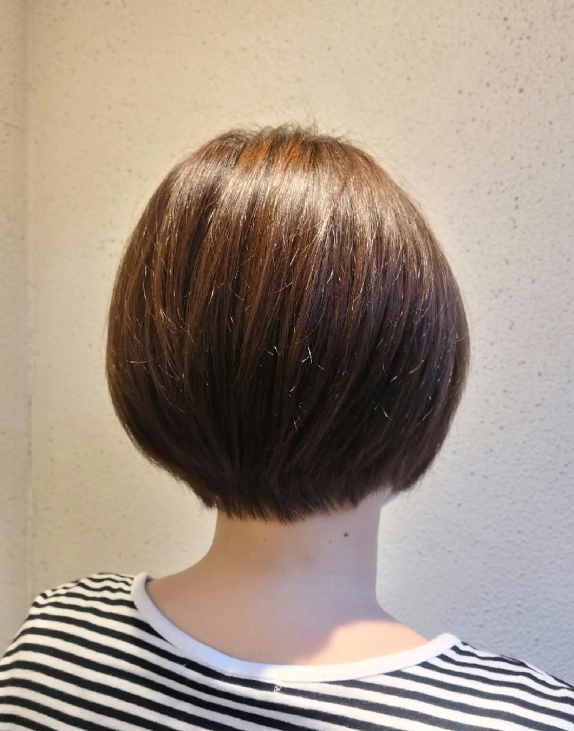 ショート カラー ショートボブ ボブ ショートヘア 赤松 摩美のヘアスタイル