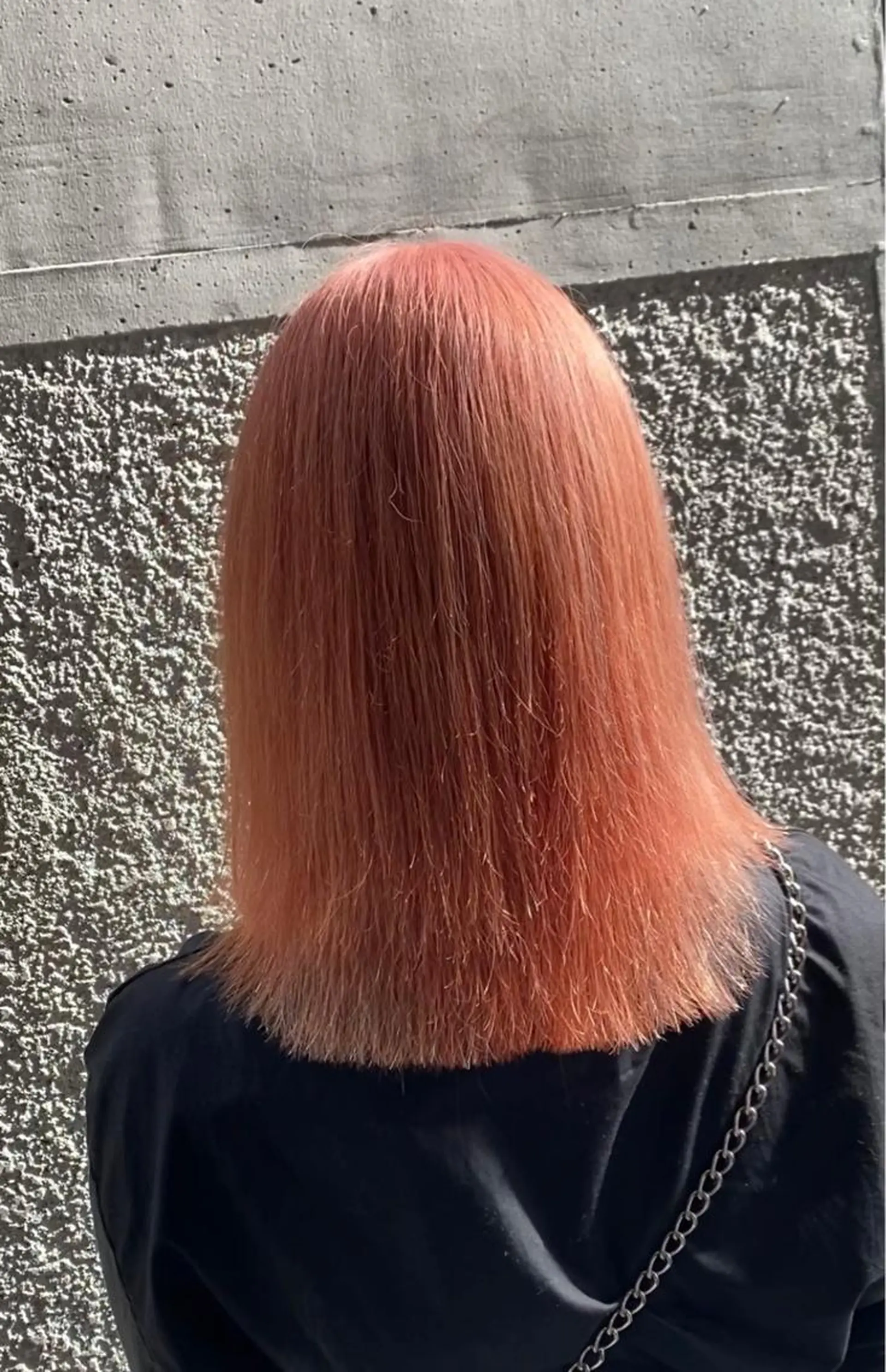 ミディアム ワンレンボブ ショートボブ ボブ 髪質改善 🌿レイヤー/ブリー チ/🌿‬JINのヘアスタイル