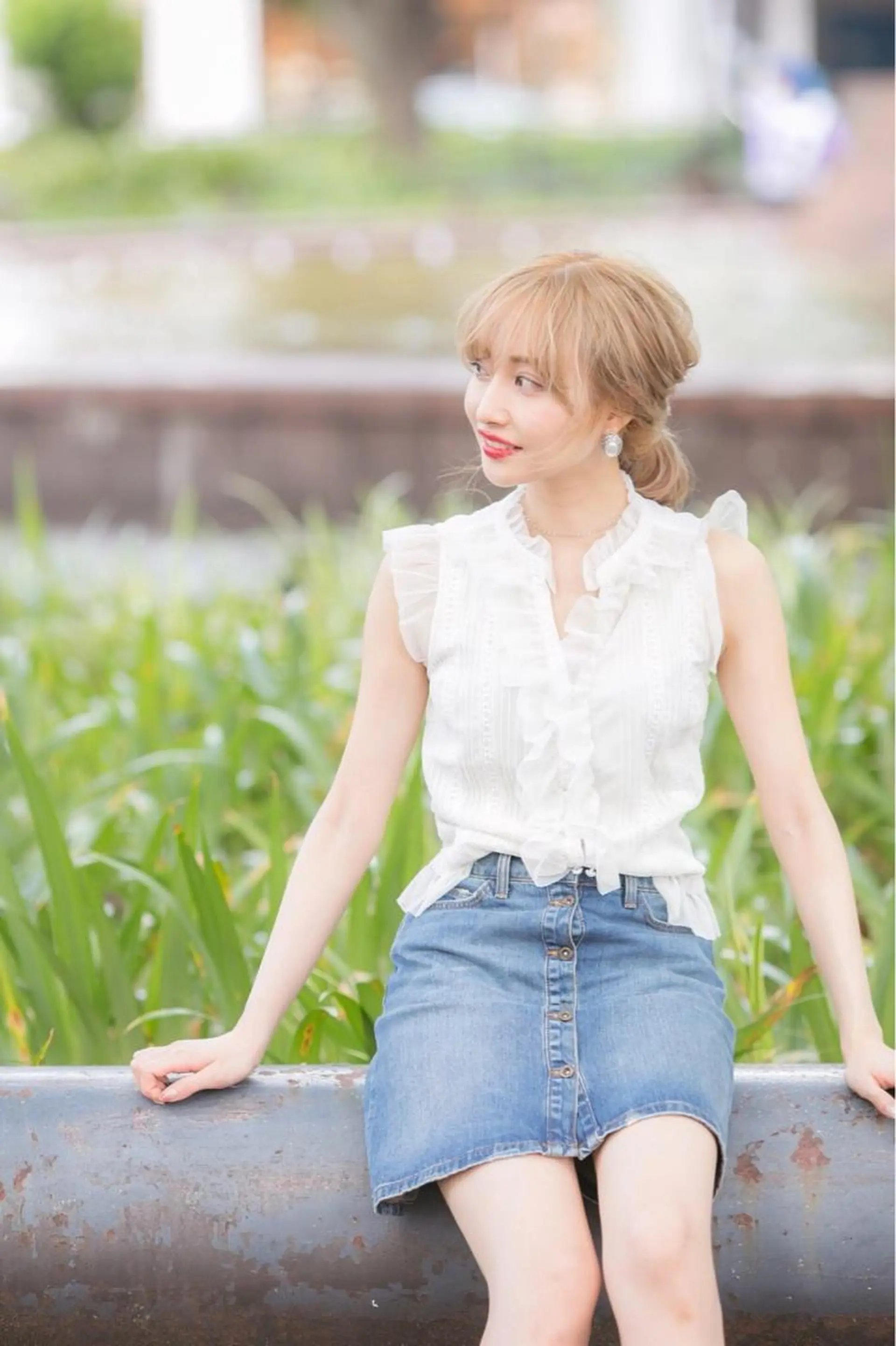 ロング ヘアカラー エクステ 古山 勇太のヘアスタイル