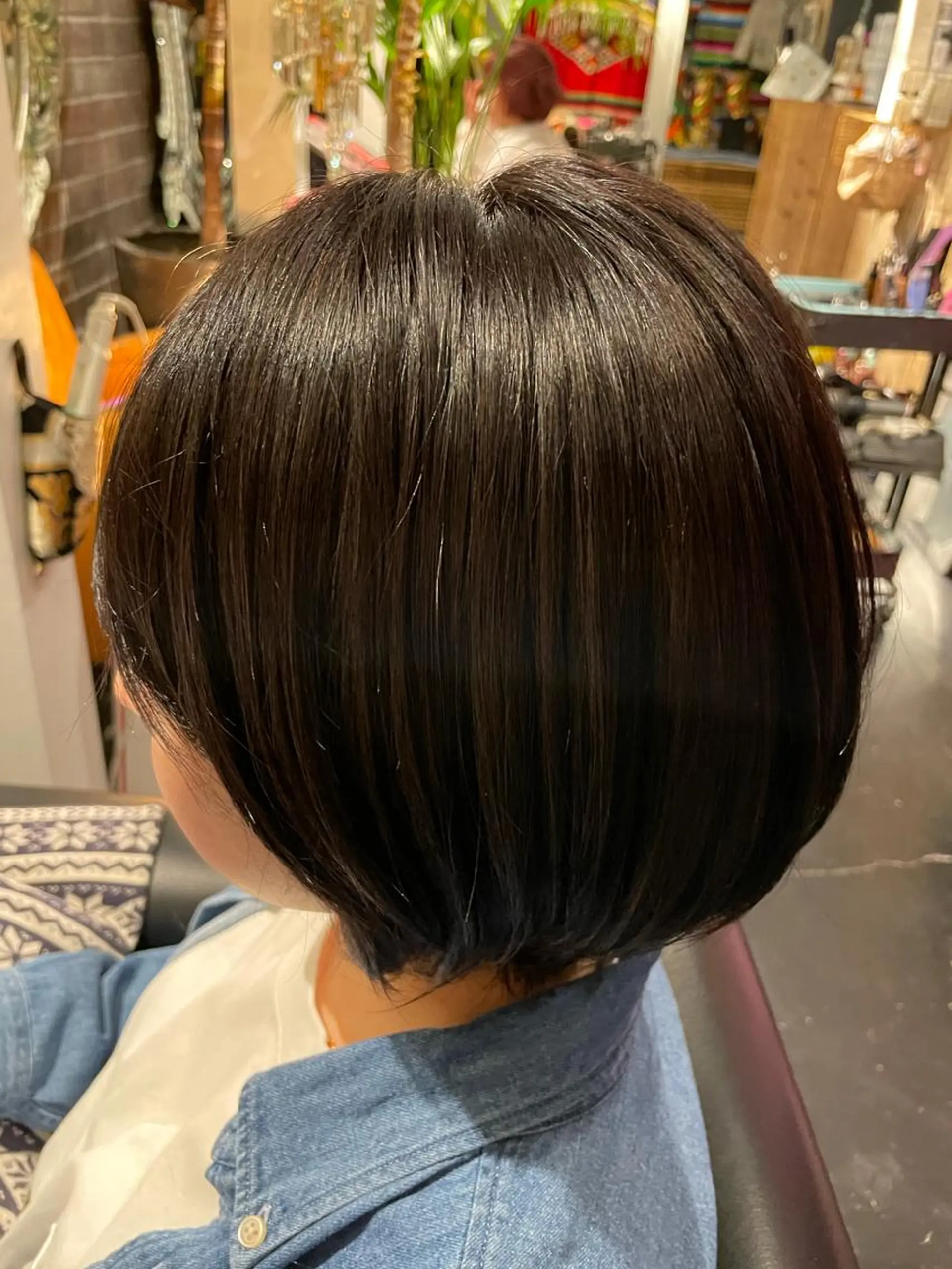 ショート ハイライト ヘアカラー アフィロス所属・五十嵐 舞のヘアスタイル