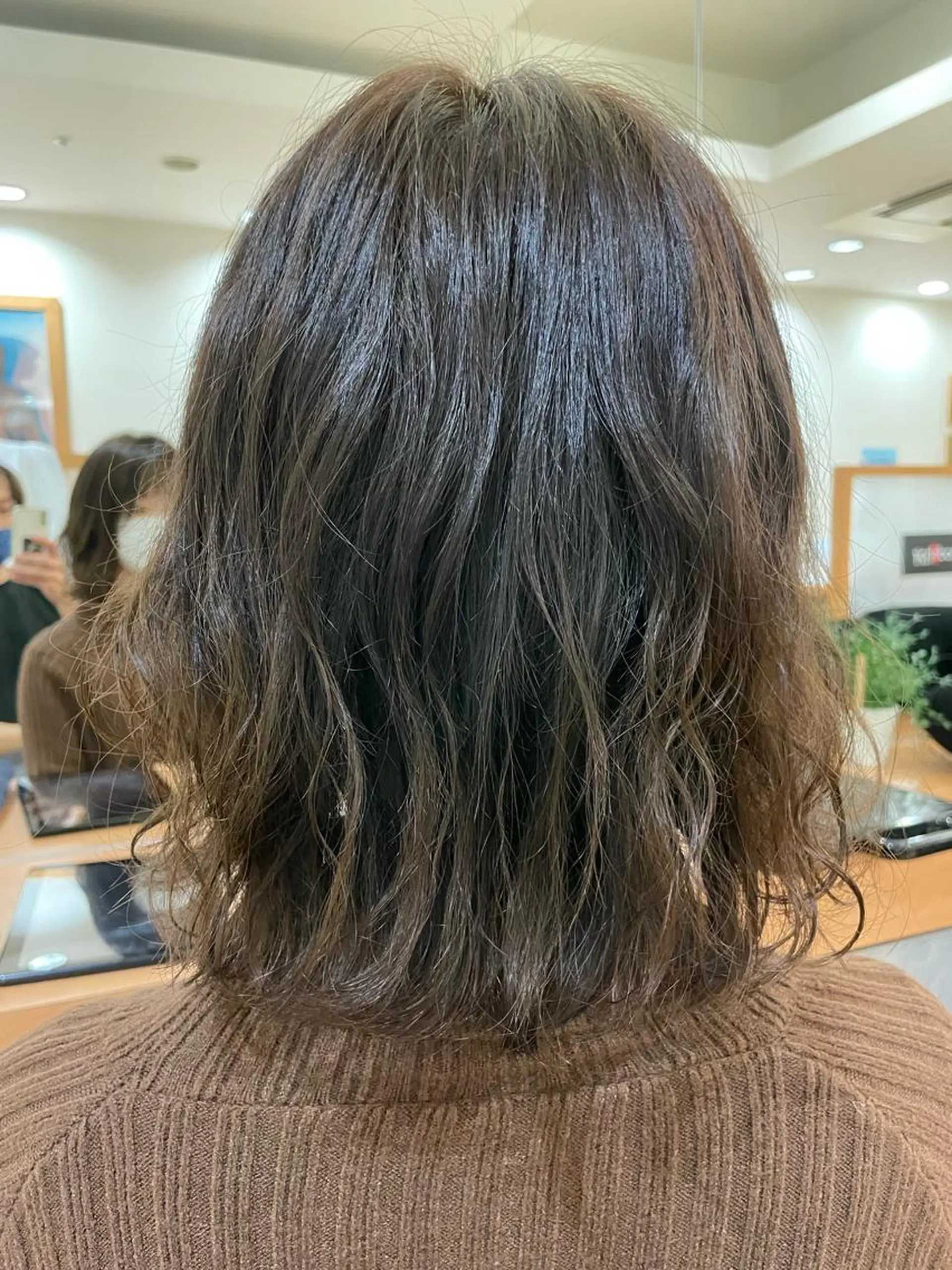 ミディアム パーマ mod'shair船橋所属・ムロオカ ヨシキのヘアスタイル