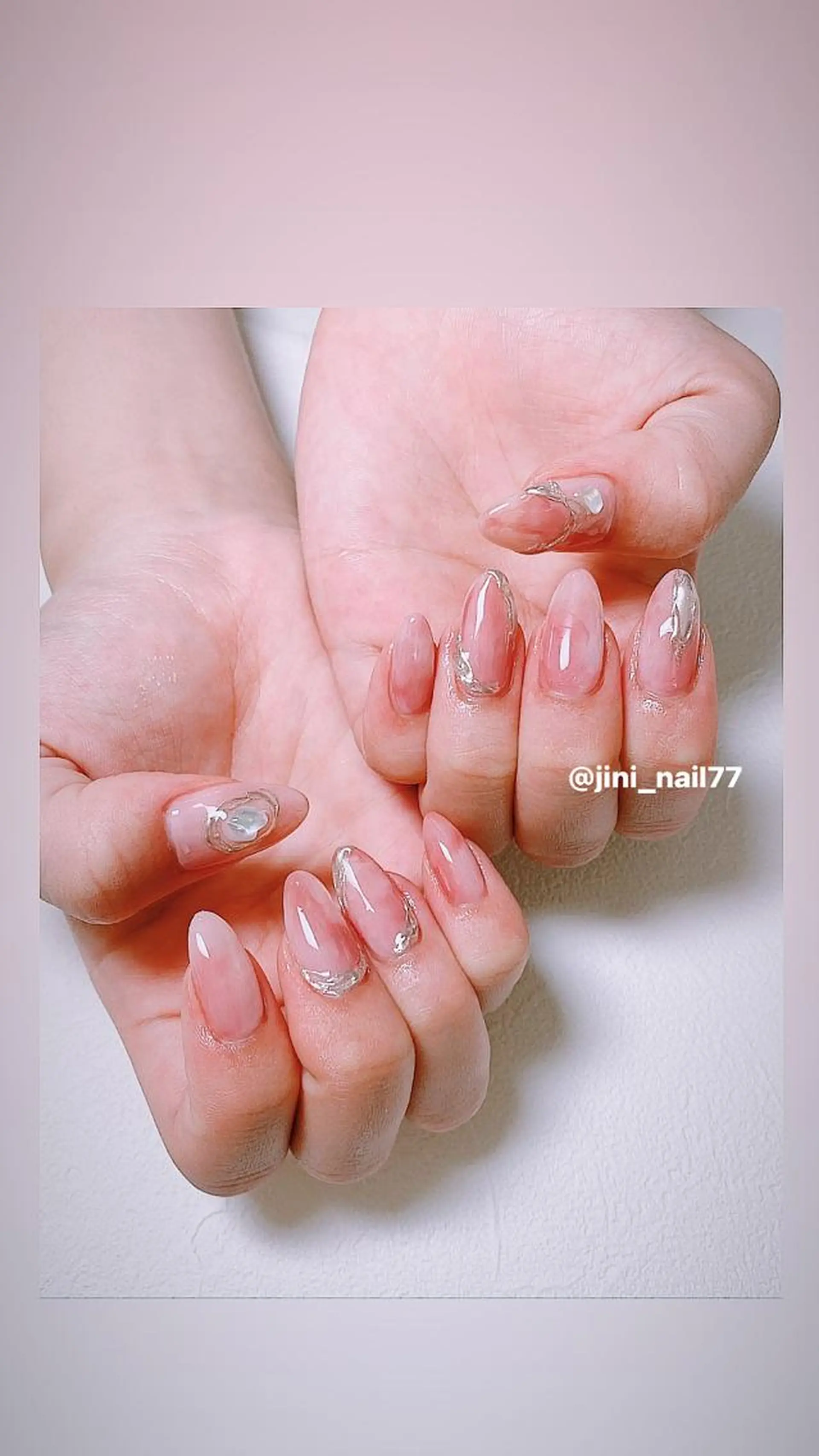 ネイル ハンドネイル JINI NAIL所属・ジニ ネイルのネイルデザイン