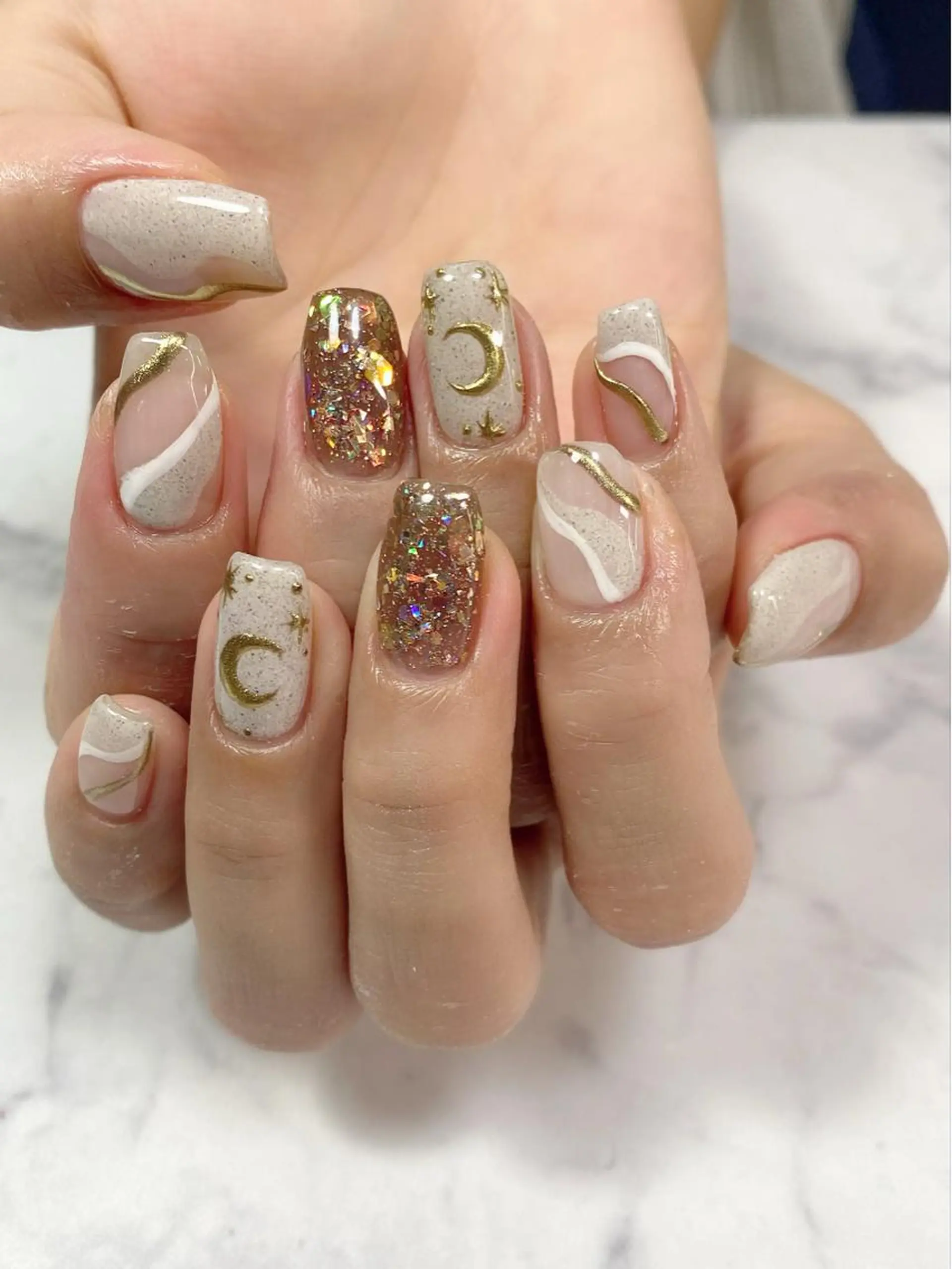 ネイル ハンドネイル mellow mのネイルデザイン