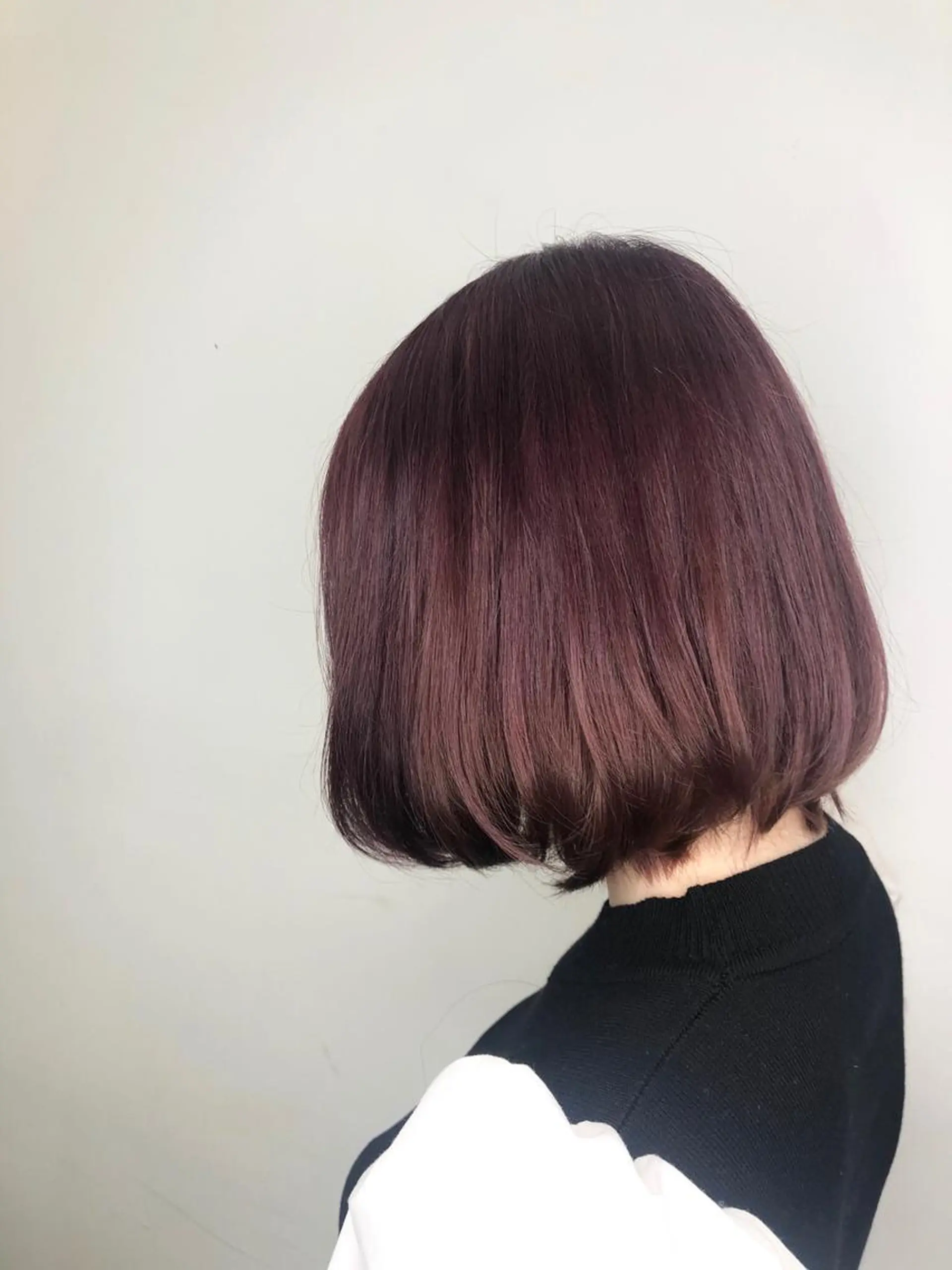 ミディアム カラー 艶髪職人 山本隼正のヘアスタイル