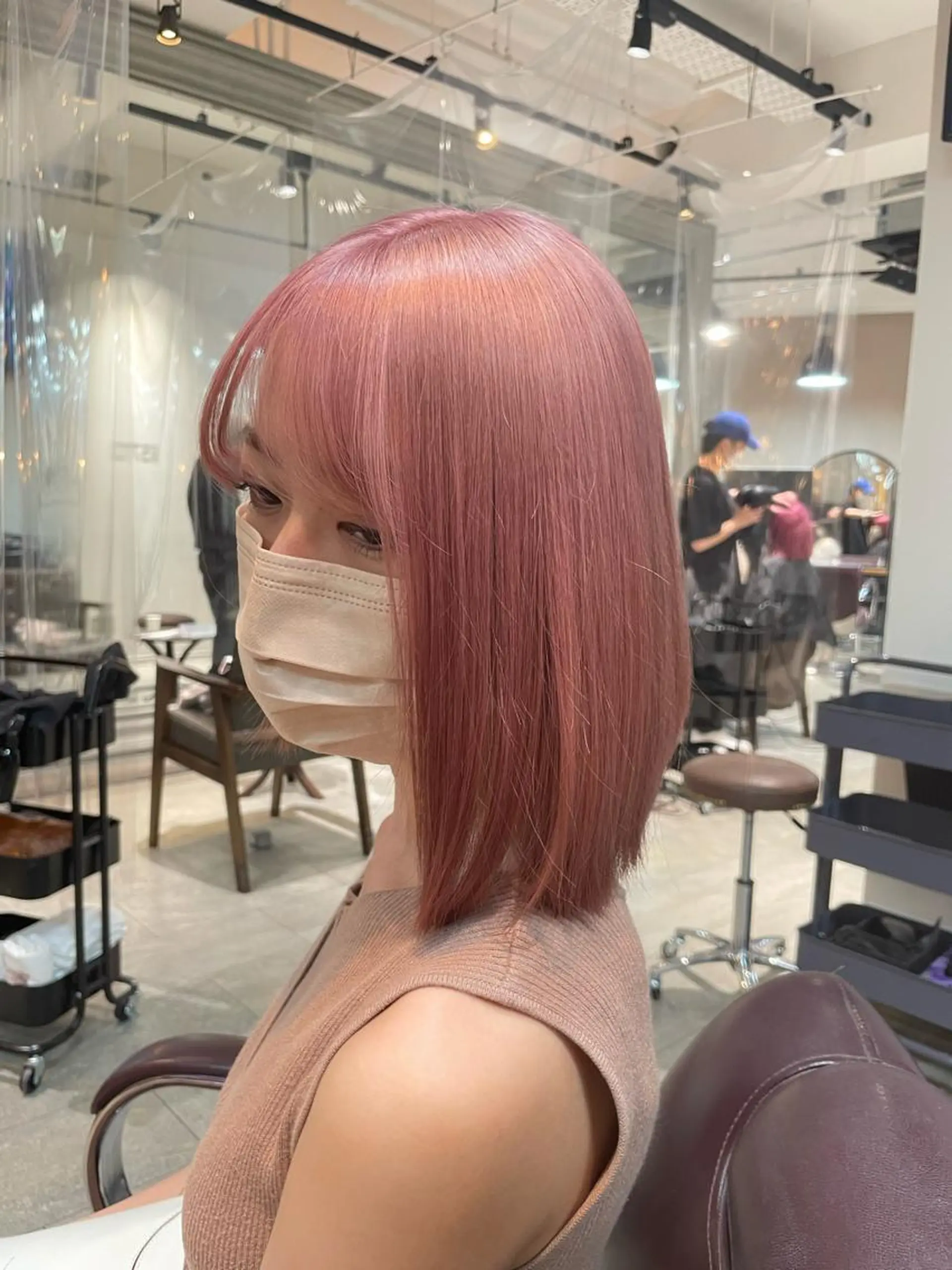 ミディアム カラー ヘアアレンジ ヘアカラー 🌹TikTok４万 ﾌｫﾛﾜｰ🌹AKIのヘアスタイル