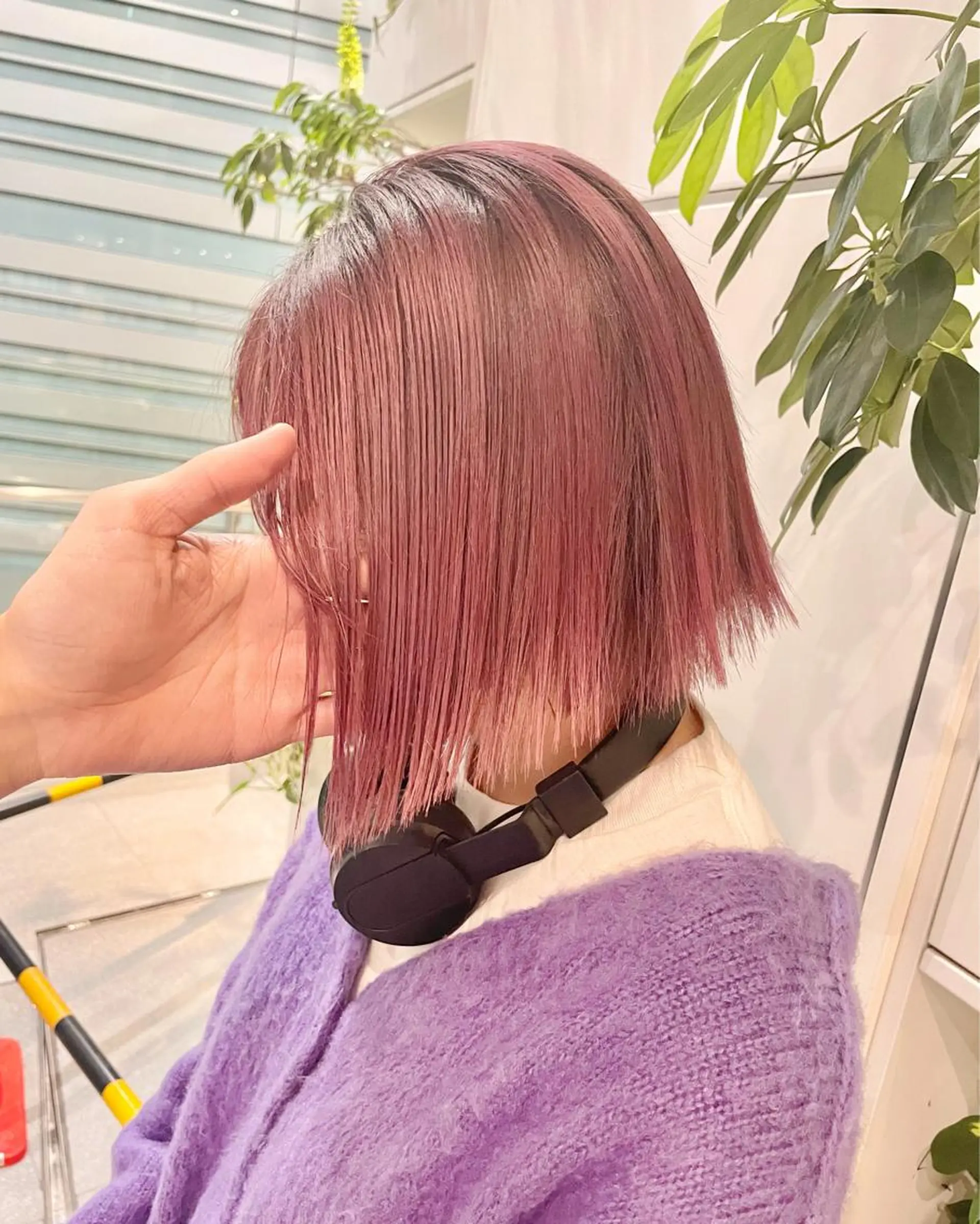 ショート ヘアカラー トリートメント 東北No.1完全個室 💐梶谷社長のヘアスタイル