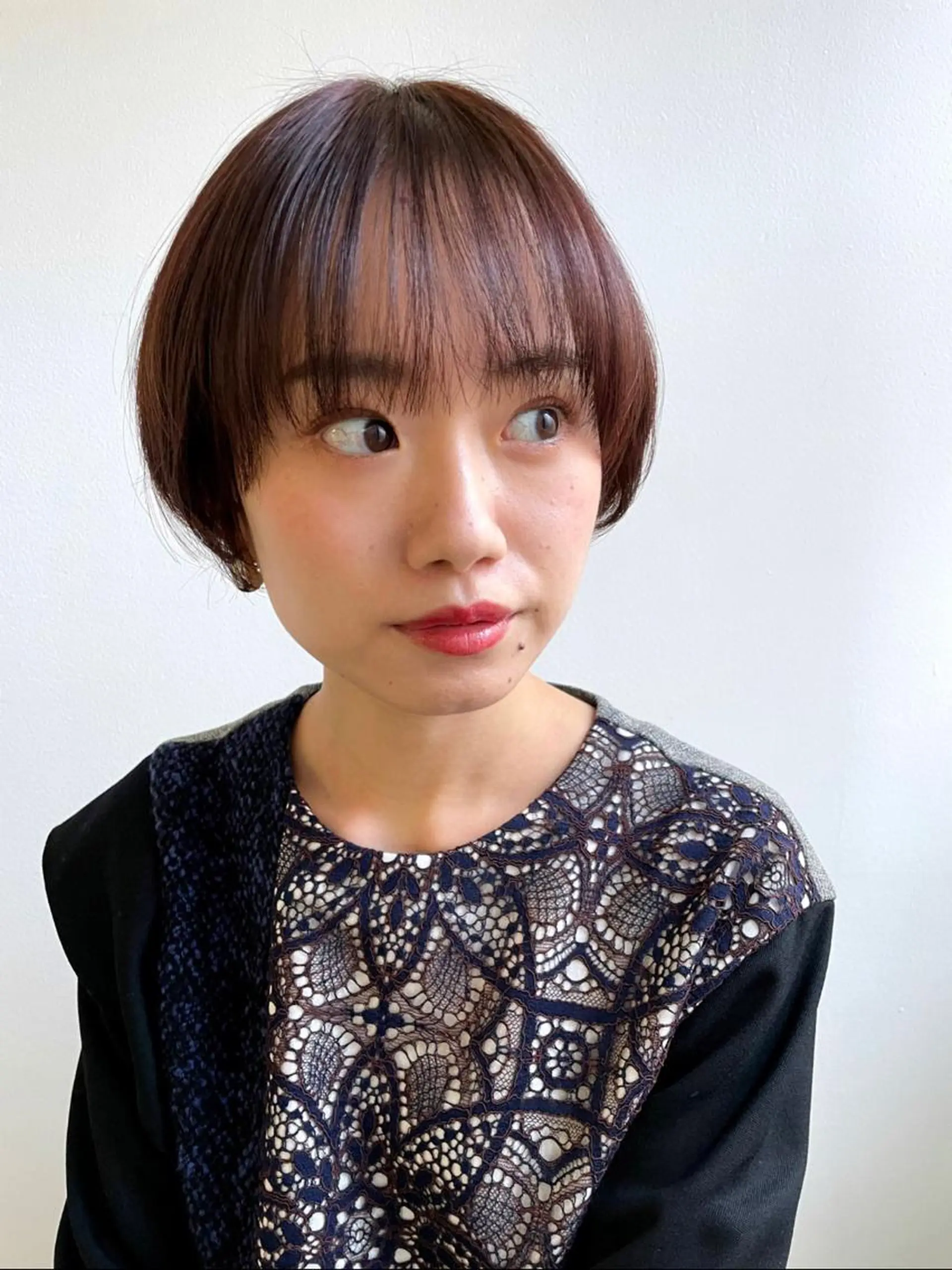 ショート カラー LIBRE 早坂彩子のヘアスタイル